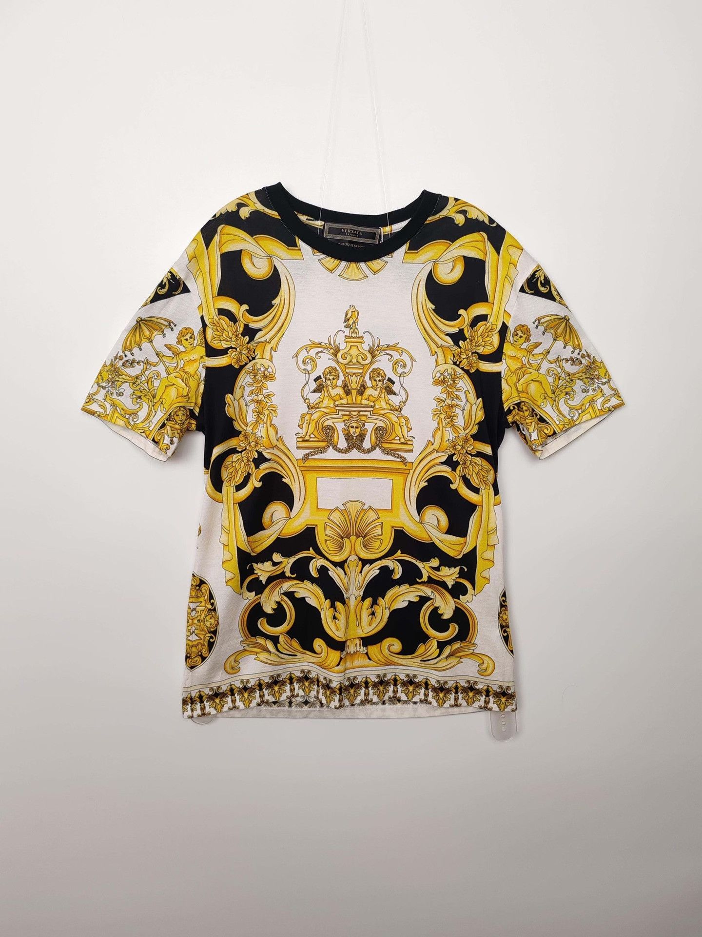 Versace Versace Baroque Print Short Sleeve T-Shirt Size S Size S / US 4 / IT 40 - 2 Thumbnail