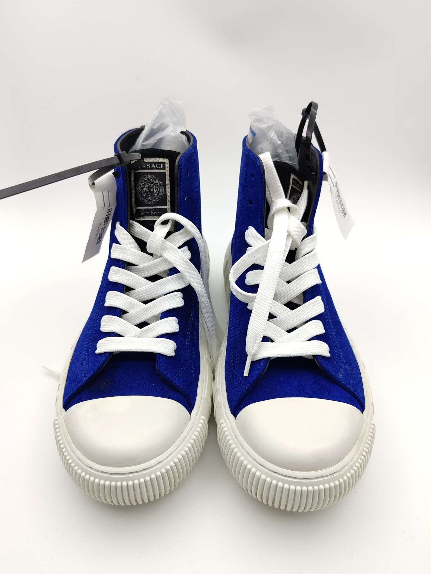 Versace Versace Medusa Greca High-Top Sneakers Size 7 Size US 7 / EU 40 - 3 Thumbnail