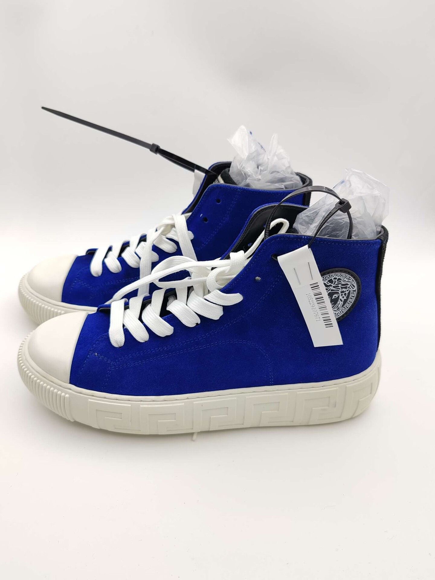 Versace Versace Medusa Greca High-Top Sneakers Size 7 Size US 7 / EU 40 - 2 Thumbnail
