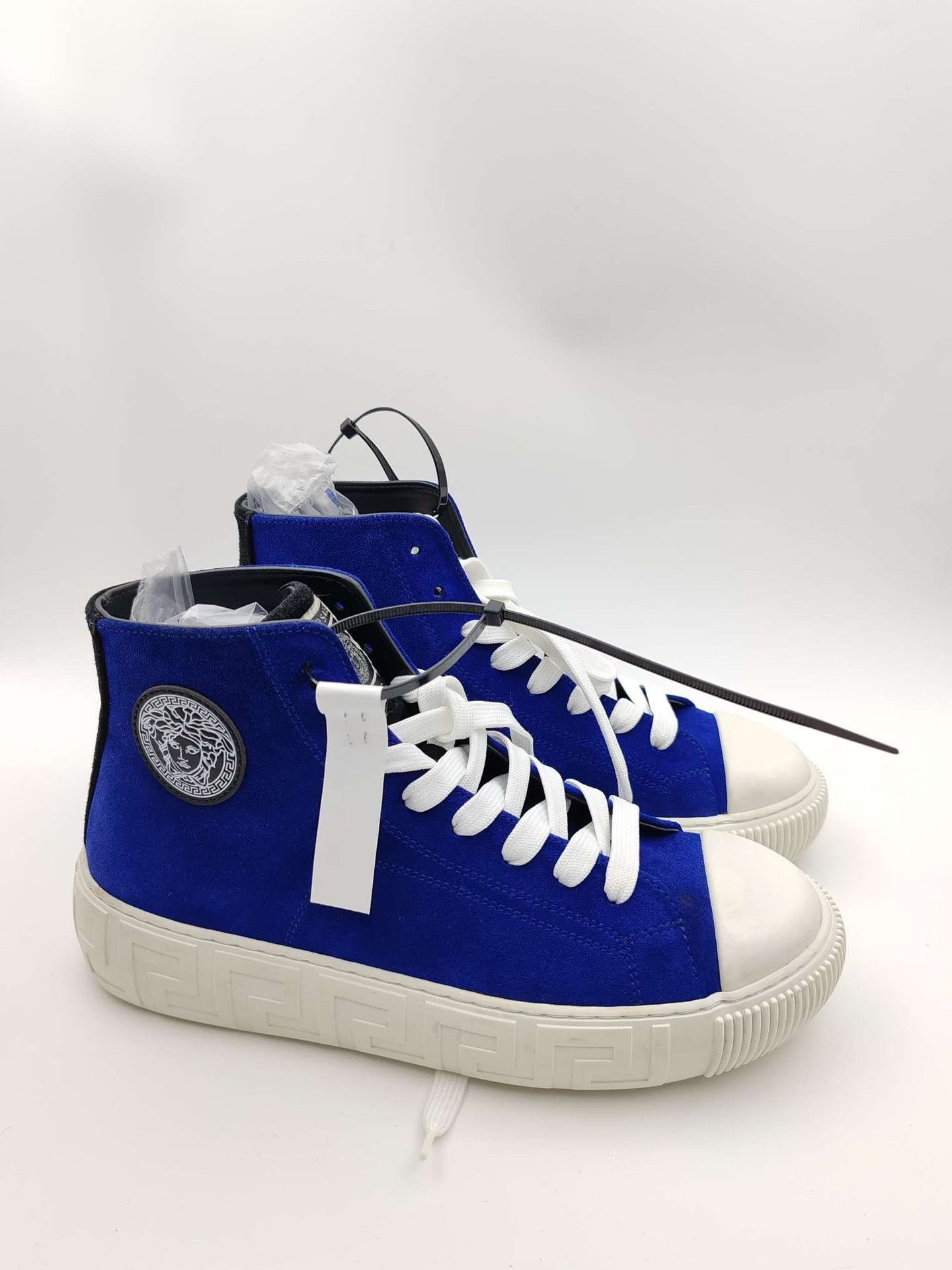 Versace Versace Medusa Greca High-Top Sneakers Size 7 Size US 7 / EU 40 - 4 Thumbnail