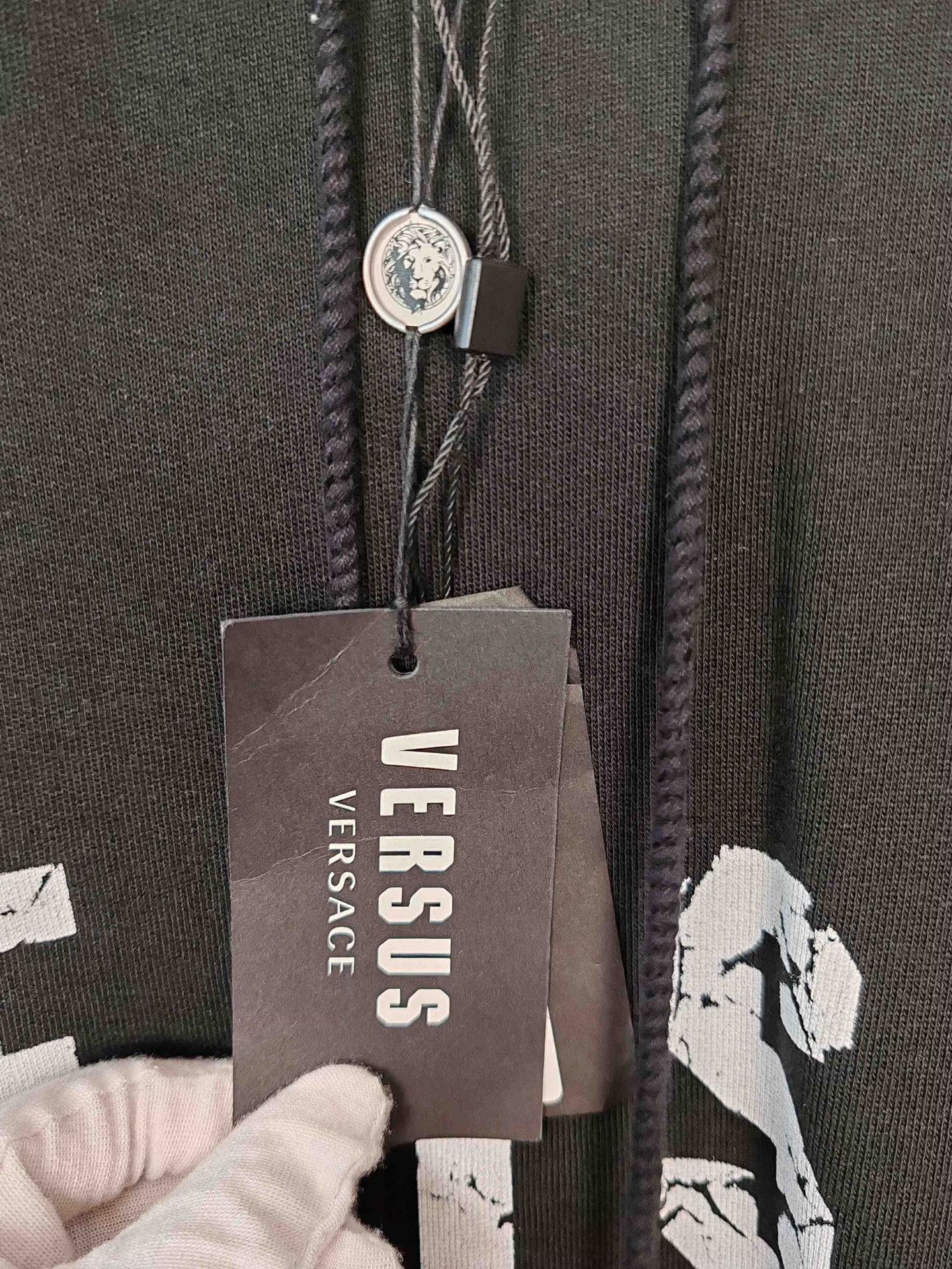 Versus Versace Versus Versace Logo Hoodie Size XS Size XS / US 0-2 / IT 36-38 - 5 Thumbnail