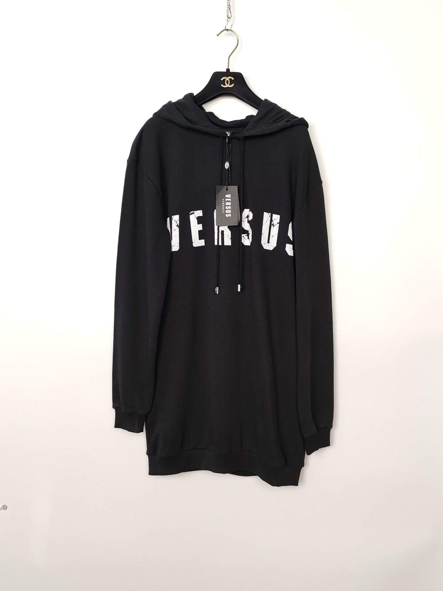Versus Versace Versus Versace Logo Hoodie Size XS Size XS / US 0-2 / IT 36-38 - 2 Thumbnail
