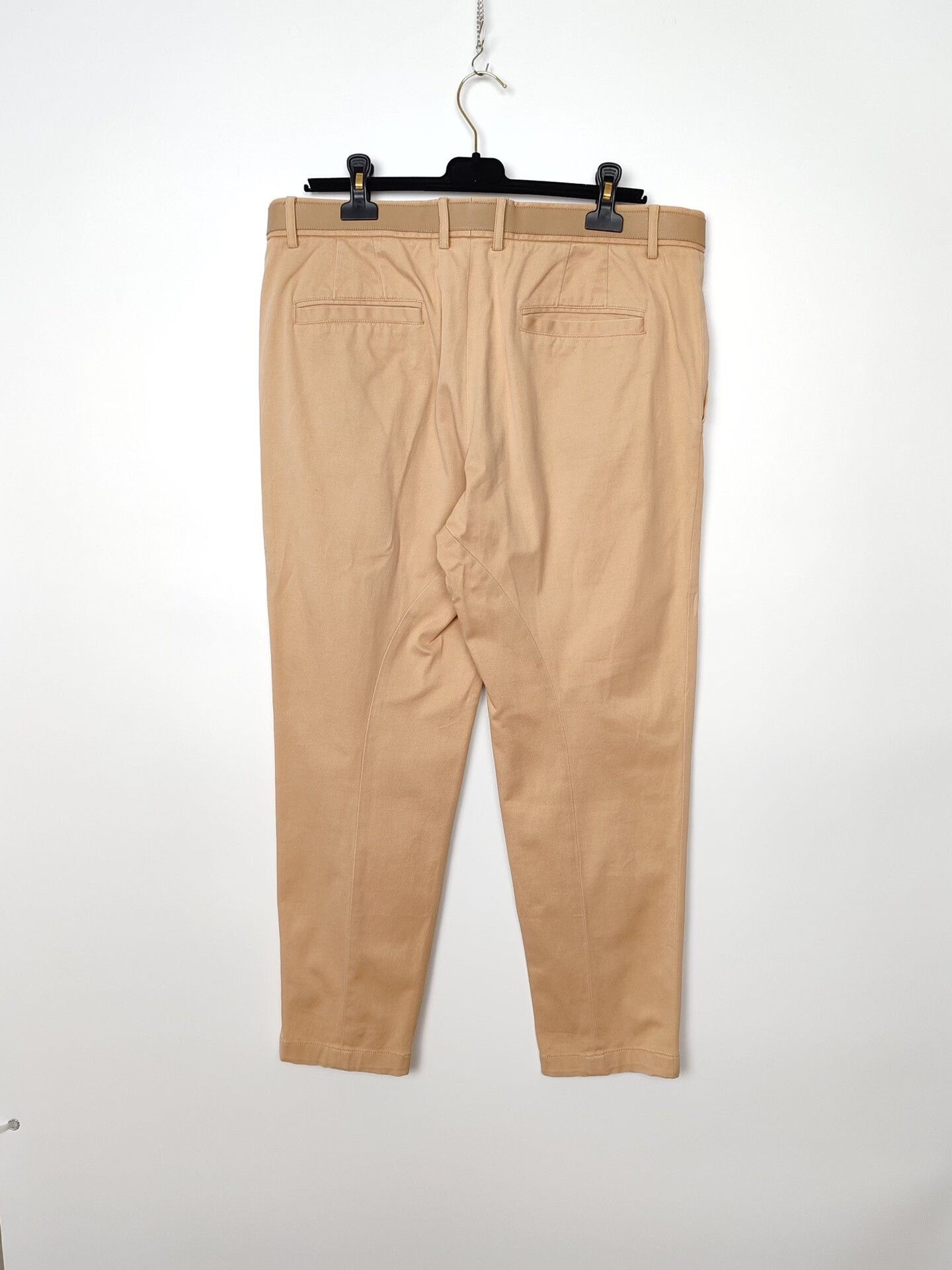Versace Versace Leather Trim Chinos Size 38 Size US 38 / EU 54 - 3 Thumbnail