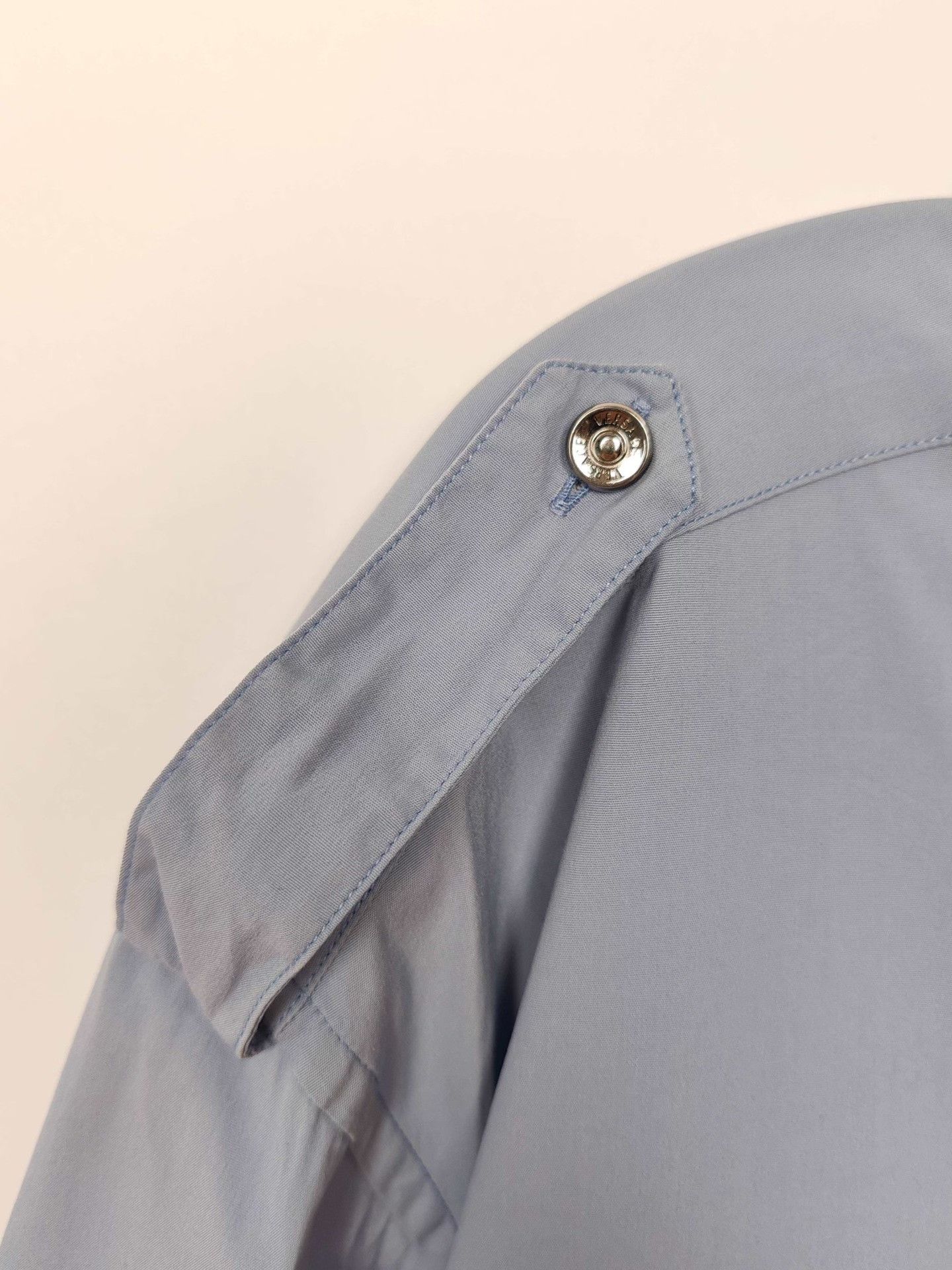 Versace Versace Epaulette Button Up Shirt Size M Size US M / EU 48-50 / 2 - 5 Thumbnail