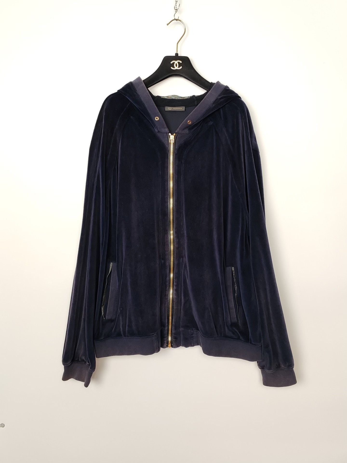 Versace Versace Medusa Velvet Hoodie Size XXL Size US XXL / EU 58 / 5 - 2 Thumbnail