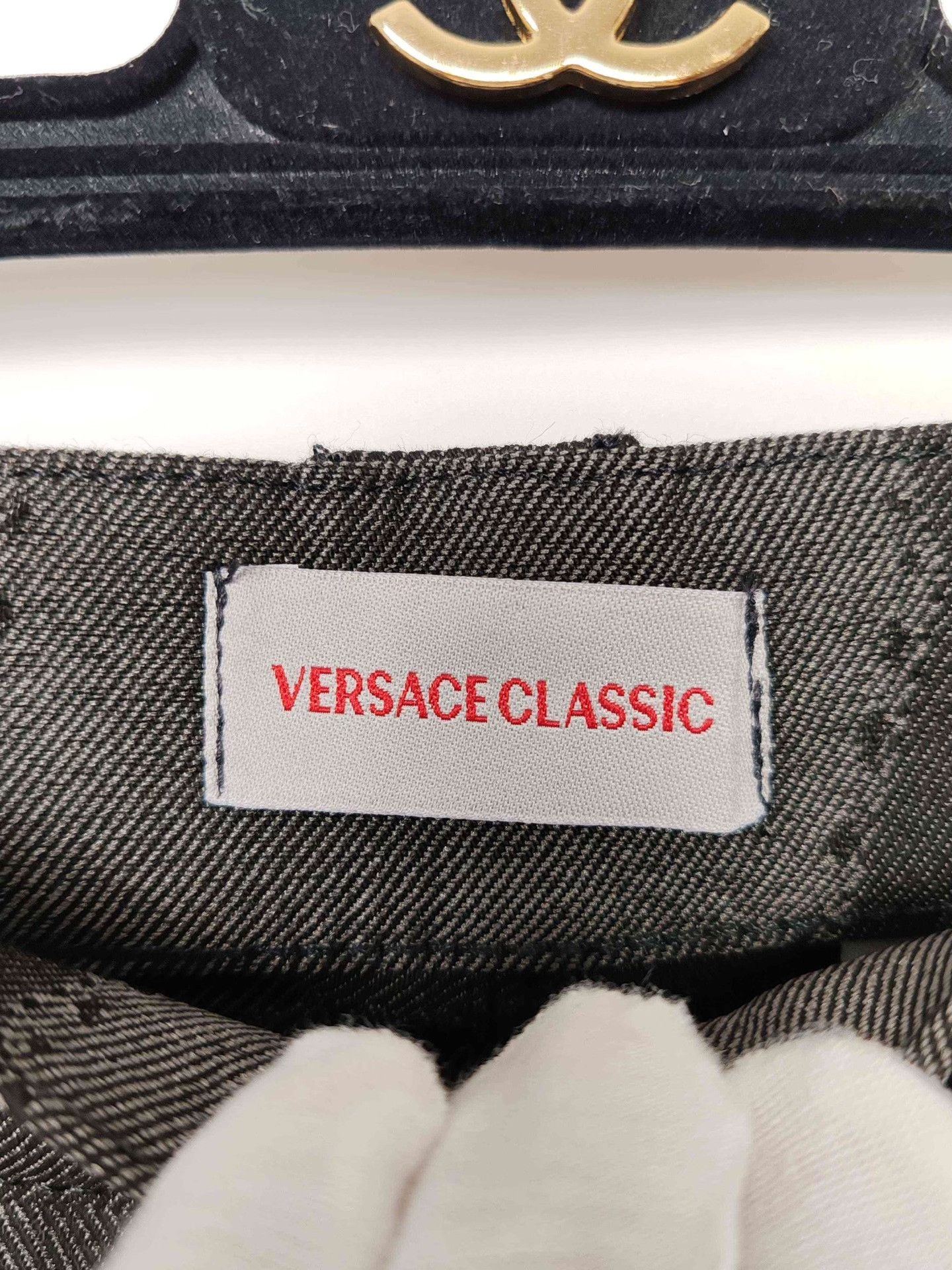 Versace Versace Classic Patchwork Denim Jeans Size 31 Size US 31 - 4 Thumbnail
