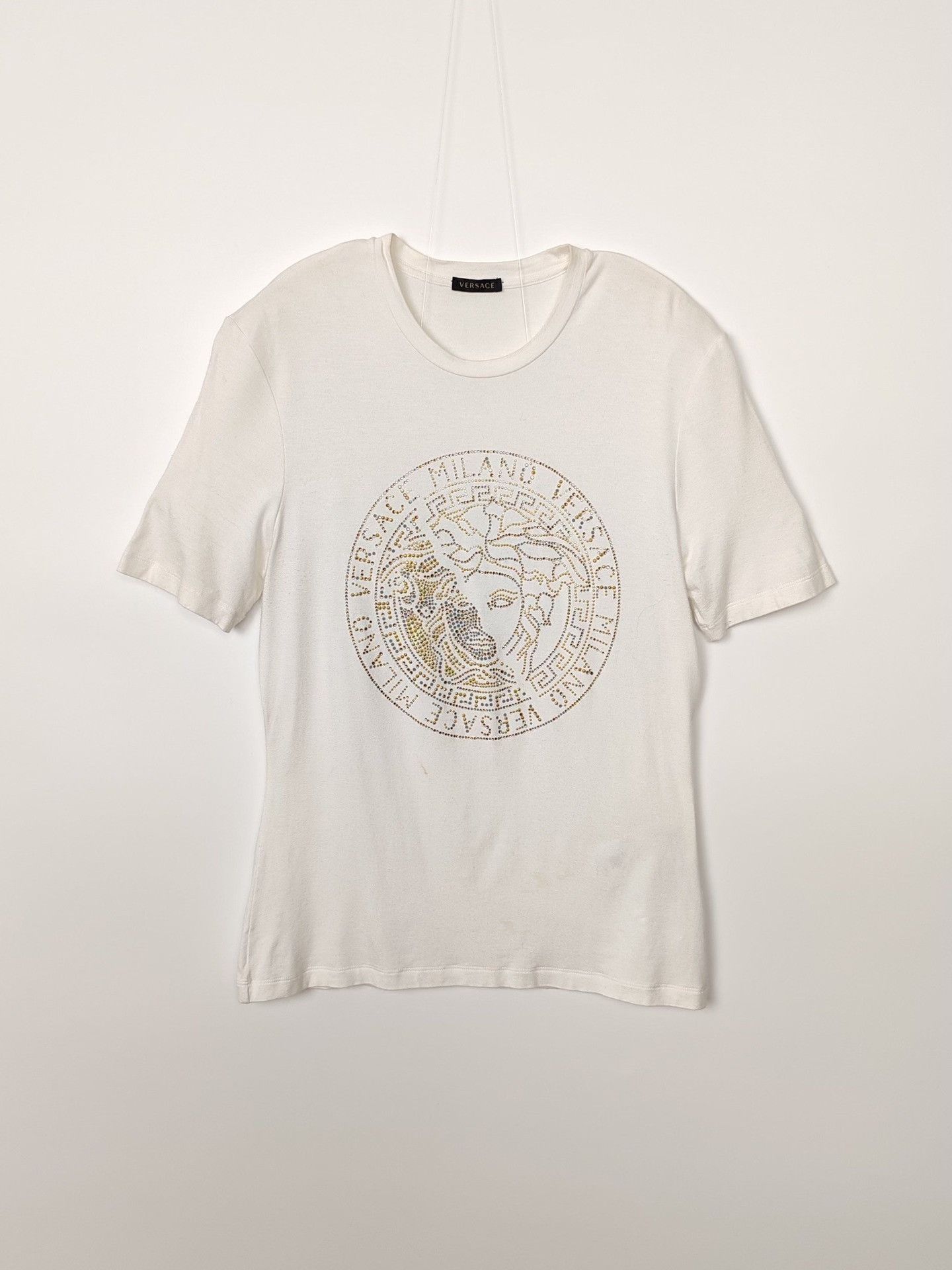 Versace Versace Crystal Medusa T-Shirt Size 42 Size M / US 6-8 / IT 42-44 - 2 Thumbnail