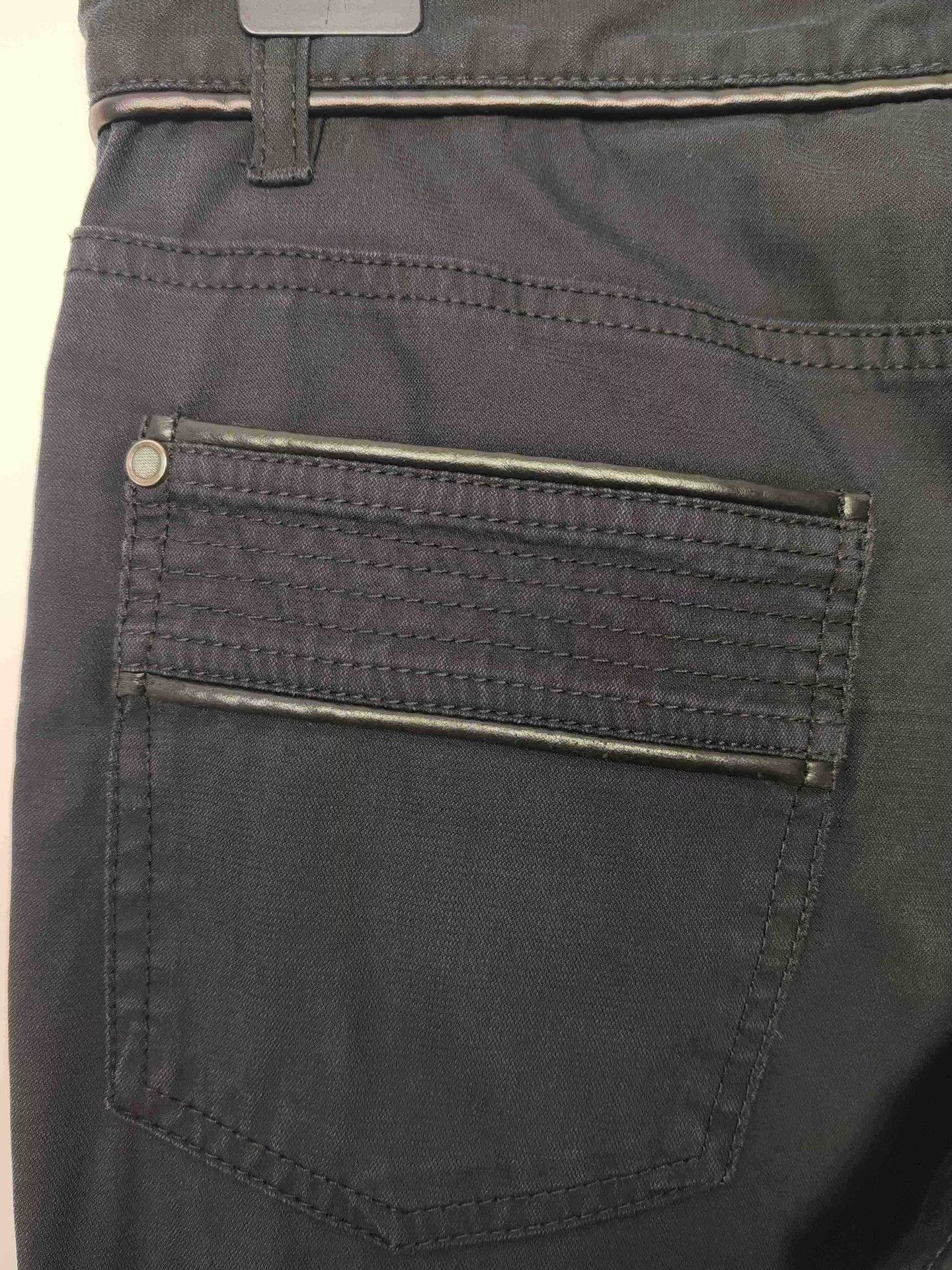 Versace Versace Collection Leather Trim Casual Pants Size 29 Size US 29 - 6 Thumbnail