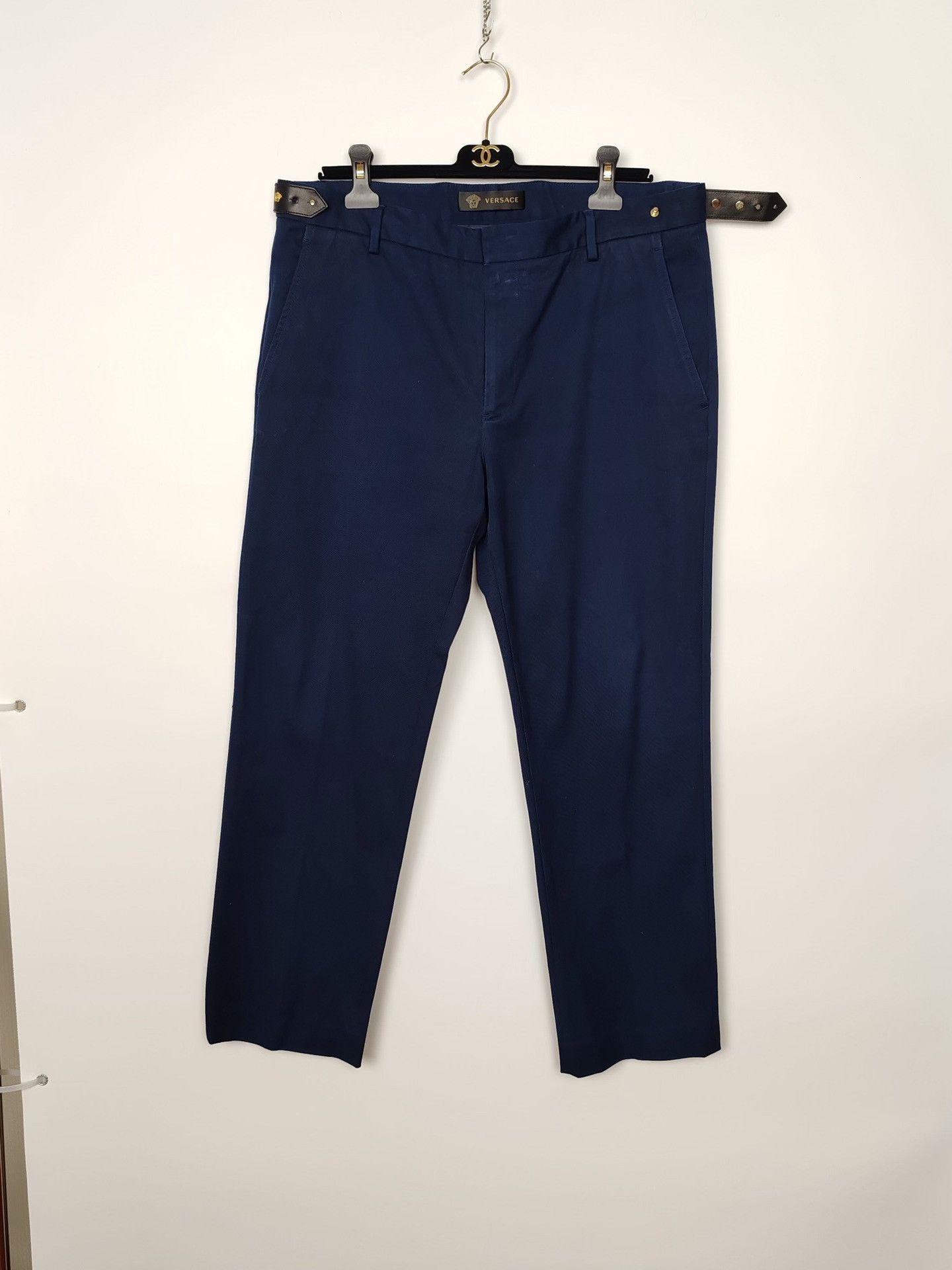 Versace Versace Medusa Hardware Casual Pants Size 38 Size US 38 / EU 54 - 2 Thumbnail