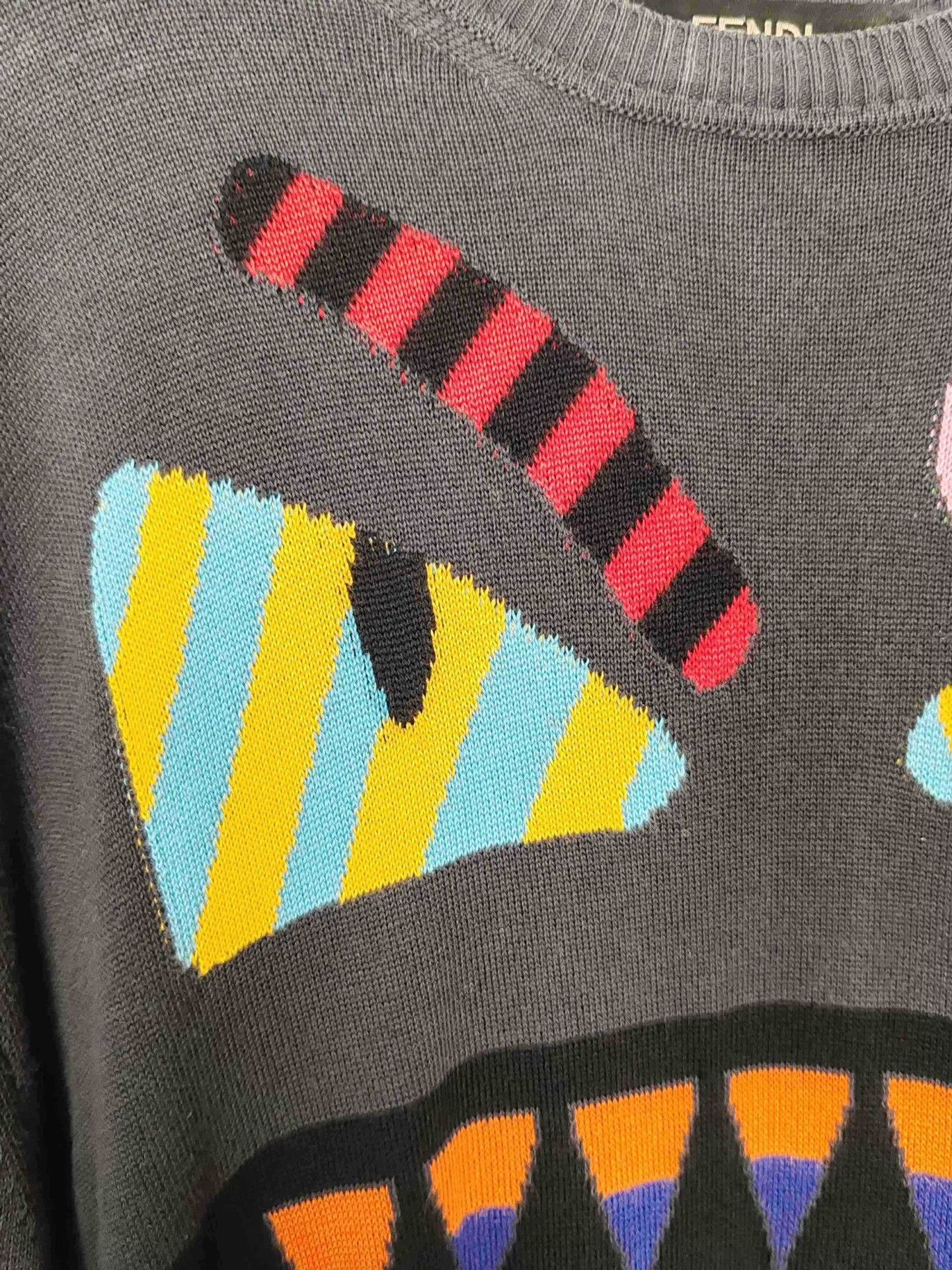 Fendi Fendi Monster Knitted Sweater Size M Size US M / EU 48-50 / 2 - 5 Thumbnail