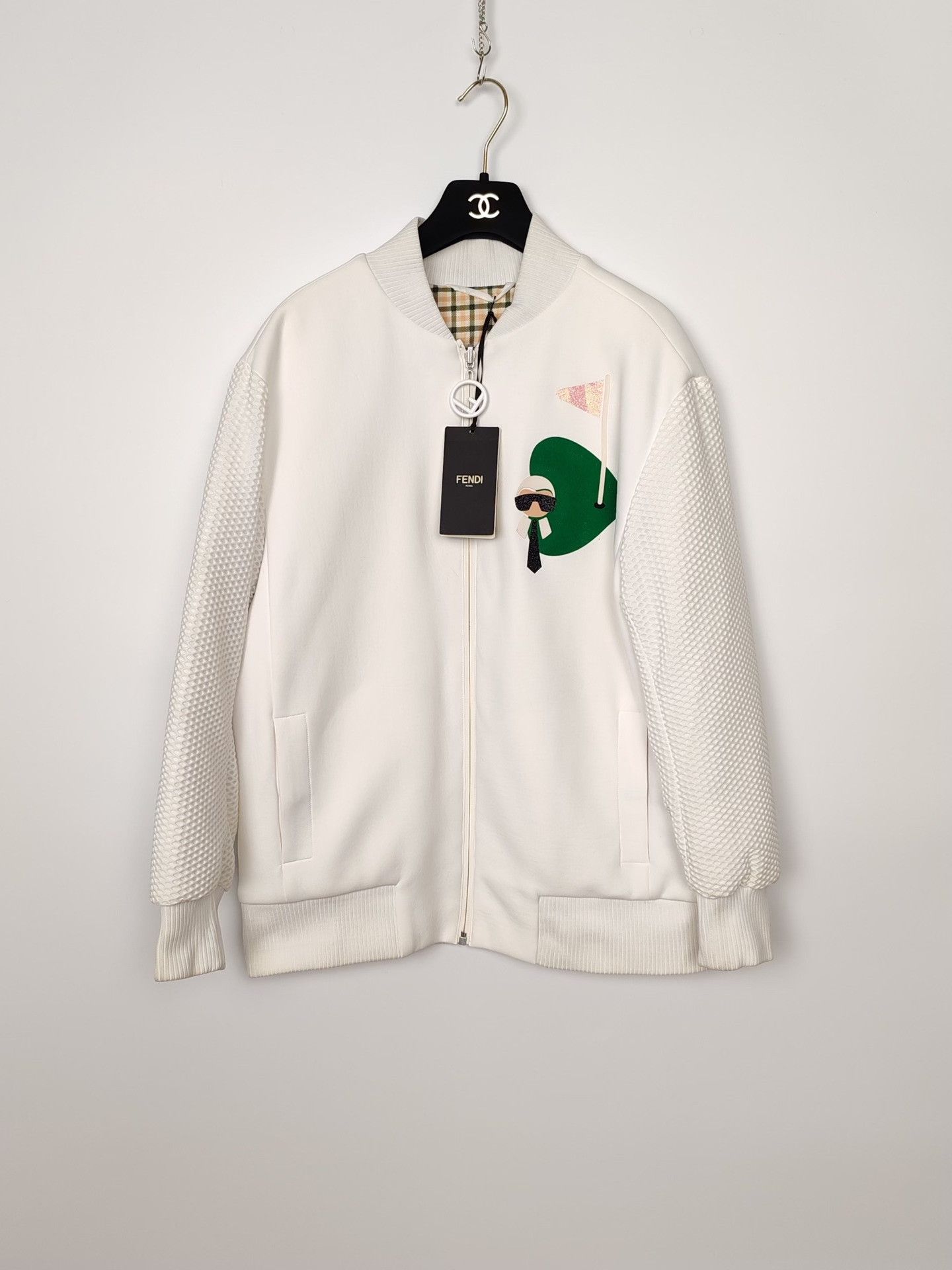 Fendi Fendi Karl Lagerfeld Bomber Jacket Size 38 Size XS / US 0-2 / IT 36-38 - 2 Thumbnail
