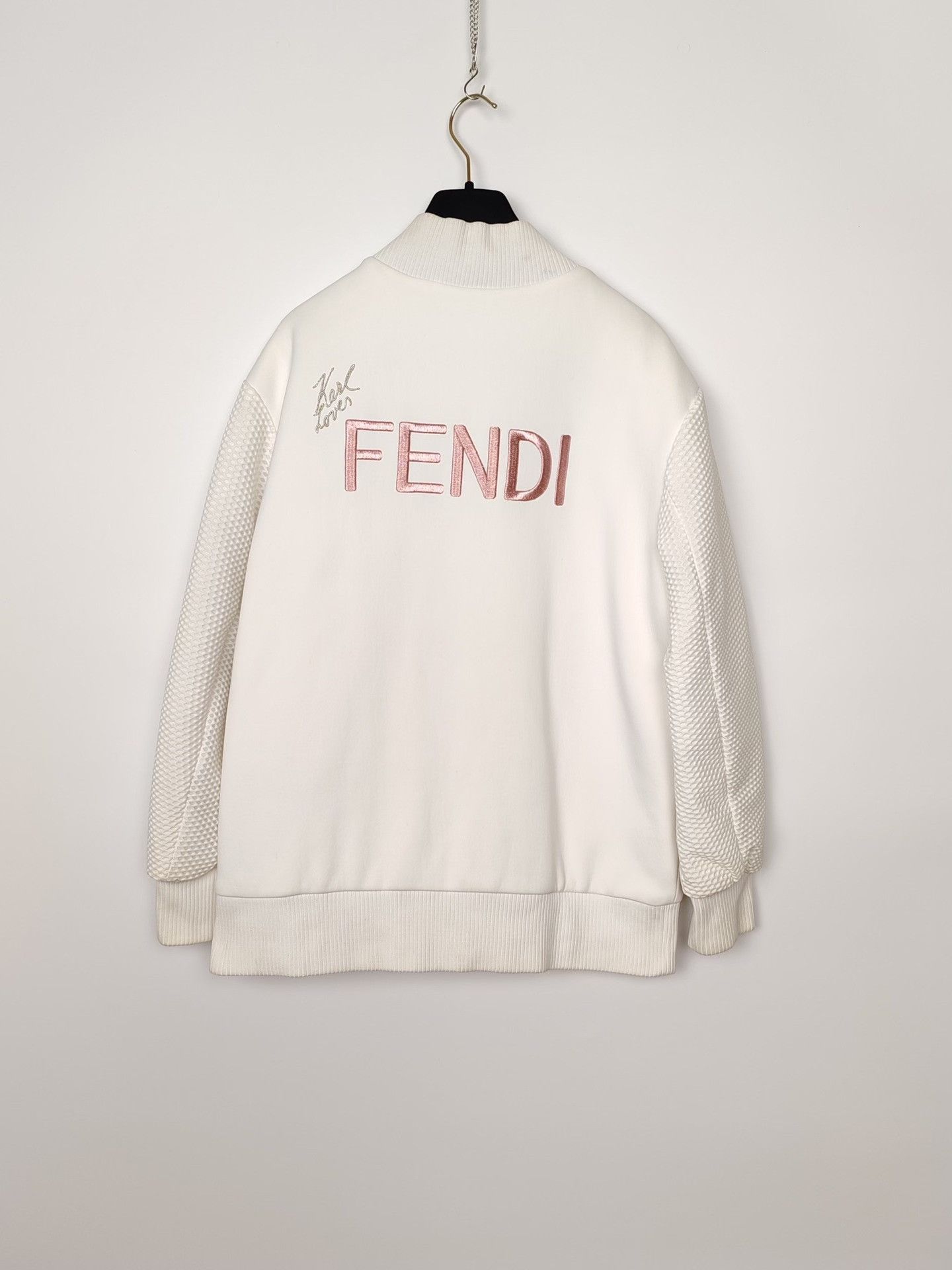 Fendi Fendi Karl Lagerfeld Bomber Jacket Size 38 Size XS / US 0-2 / IT 36-38 - 3 Thumbnail