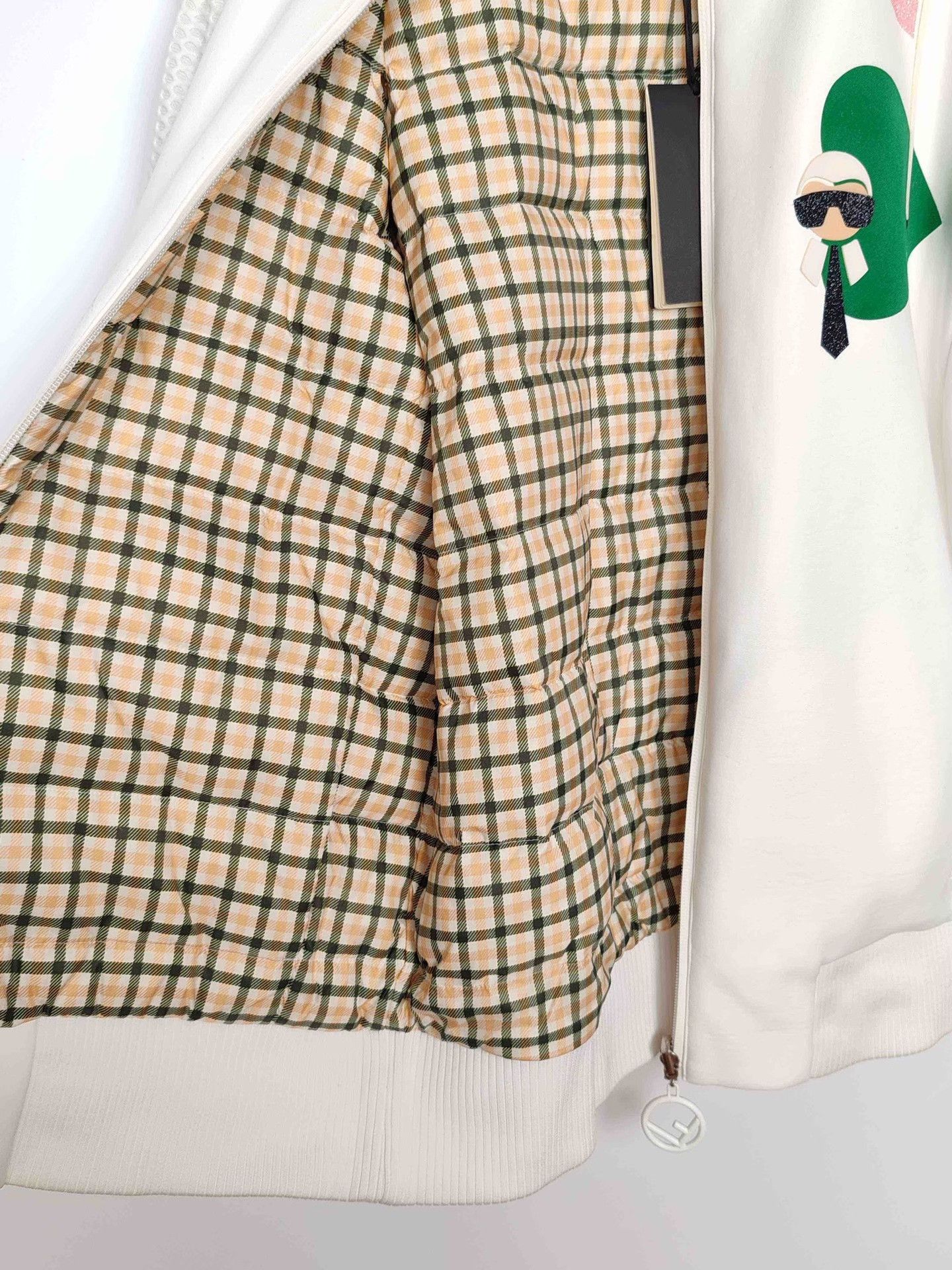 Fendi Fendi Karl Lagerfeld Bomber Jacket Size 38 Size XS / US 0-2 / IT 36-38 - 7 Thumbnail