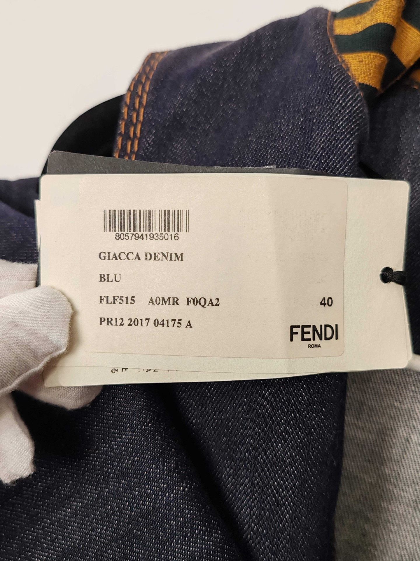 Fendi Fendi Denim Jacket Size 40 Size S / US 4 / IT 40 - 5 Thumbnail