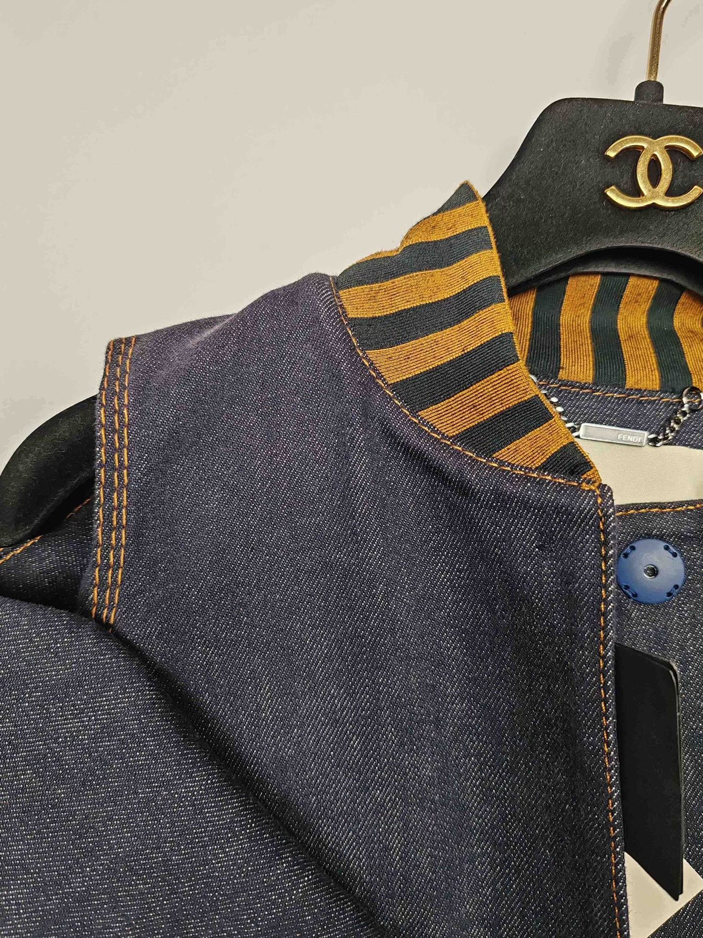 Fendi Fendi Denim Jacket Size 40 Size S / US 4 / IT 40 - 6 Thumbnail