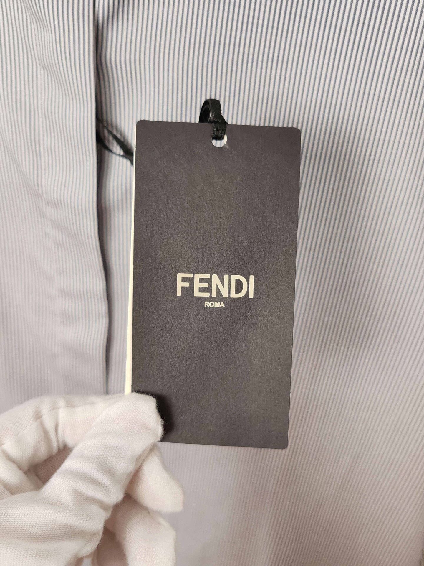 Fendi Fendi Striped Button Up Shirt Size IT 36 Size XS / US 0-2 / IT 36-38 - 5 Thumbnail