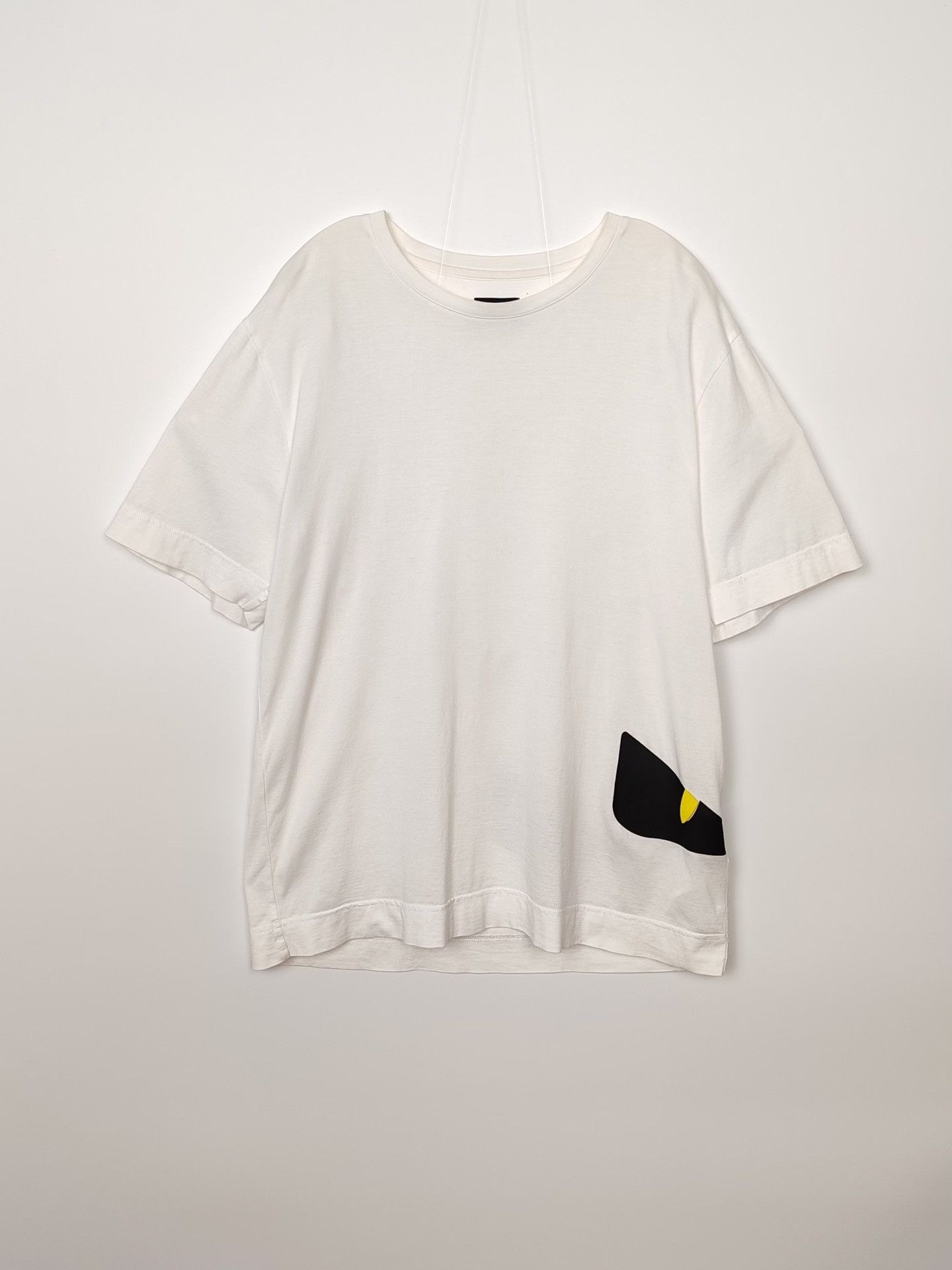 Fendi Fendi Monster Eye Short Sleeve T-Shirt Size M Size US M / EU 48-50 / 2 - 2 Thumbnail