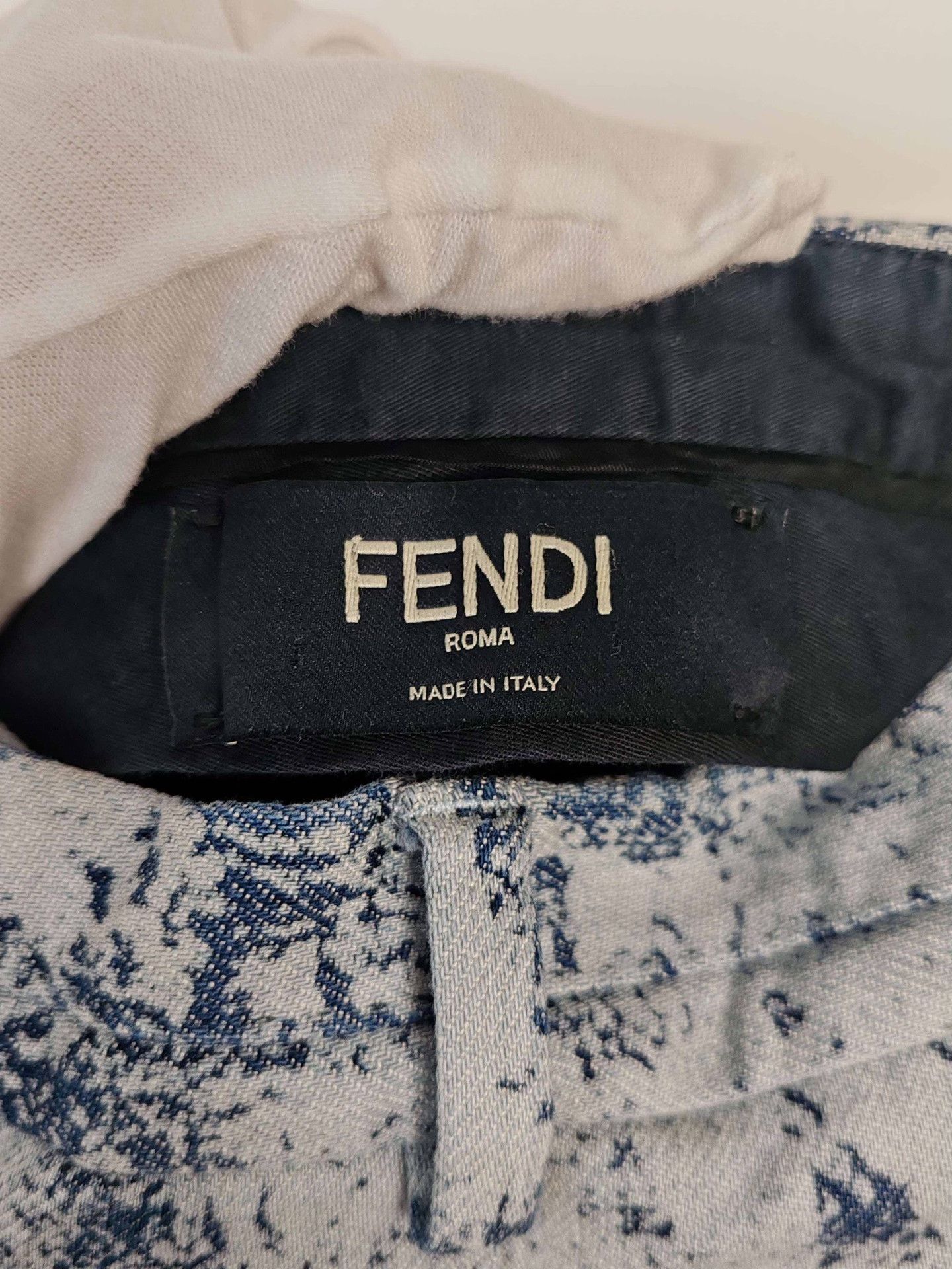Fendi Fendi Marbled Print Shorts Size 30 Size US 30 / EU 46 - 4 Thumbnail