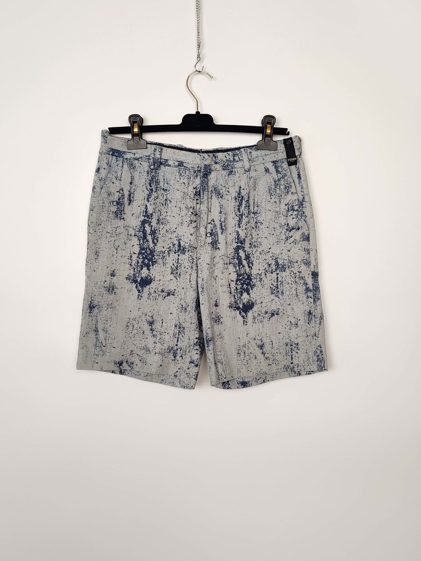 Fendi Fendi Marbled Print Shorts Size 30 Size US 30 / EU 46 - 2 Thumbnail