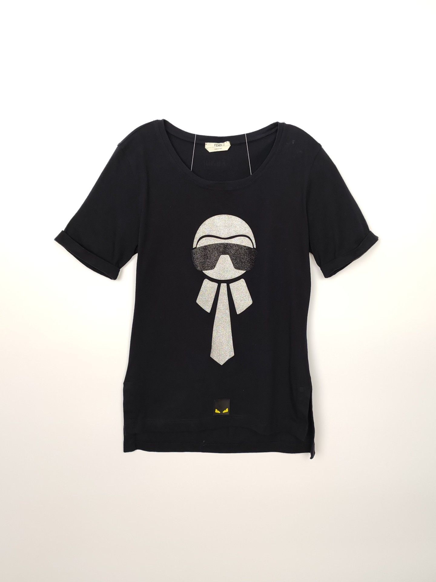 Fendi Fendi Karl Lagerfeld Graphic T-Shirt Size 42 Size M / US 6-8 / IT 42-44 - 2 Thumbnail
