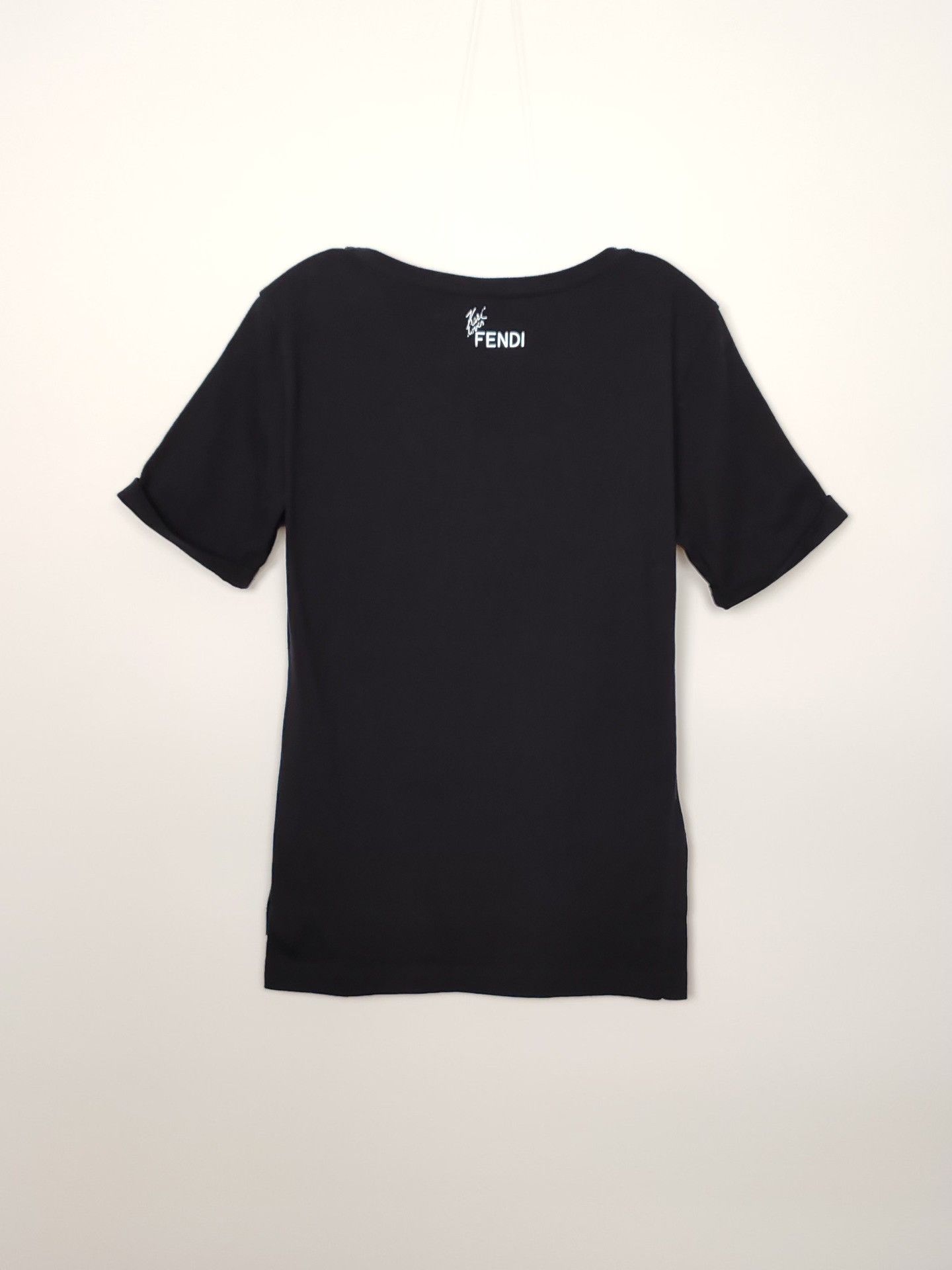 Fendi Fendi Karl Lagerfeld Graphic T-Shirt Size 42 Size M / US 6-8 / IT 42-44 - 3 Thumbnail