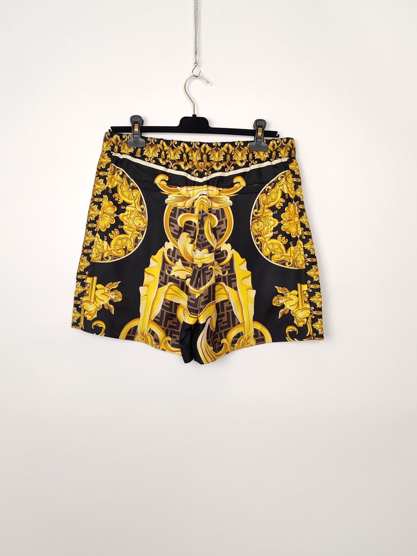 Fendi × Versace Fendi x Versace Barocco Print Shorts US 30 / EU 46 Size US 30 / EU 46 - 3 Thumbnail