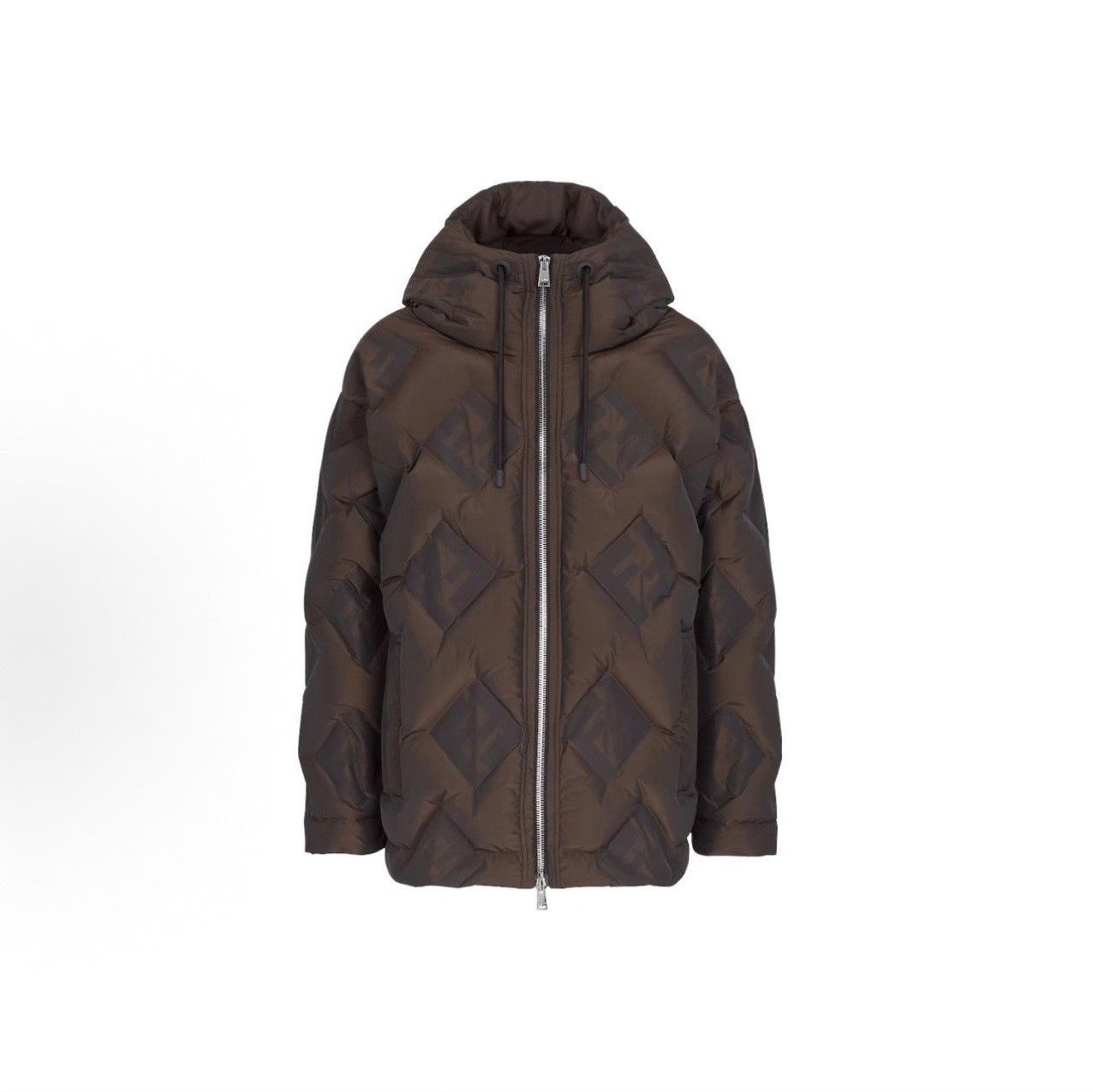 Fendi Fendi FF Logo Puffer Jacket Size 54 Size US L / EU 52-54 / 3 - 2 Thumbnail