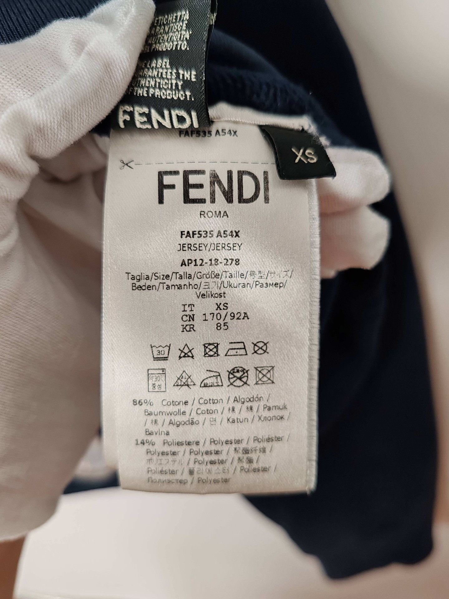 Fendi Fendi Monster Bug Embroidery Sweatshirt Size M Size US M / EU 48-50 / 2 - 6 Thumbnail