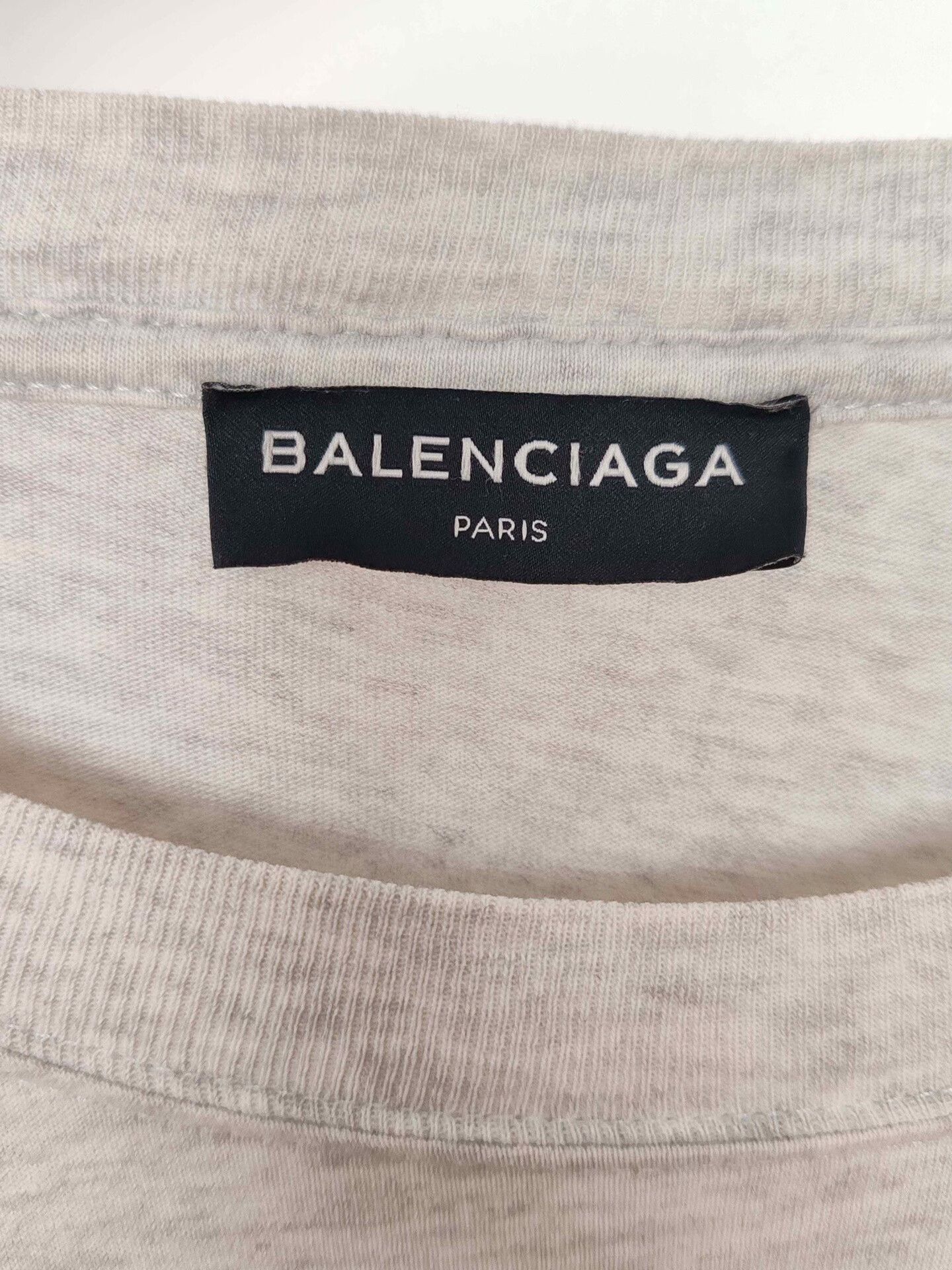 Balenciaga Balenciaga Logo Pocket Long Sleeve T-Shirt Size S Size US S / EU 44-46 / 1 - 4 Thumbnail
