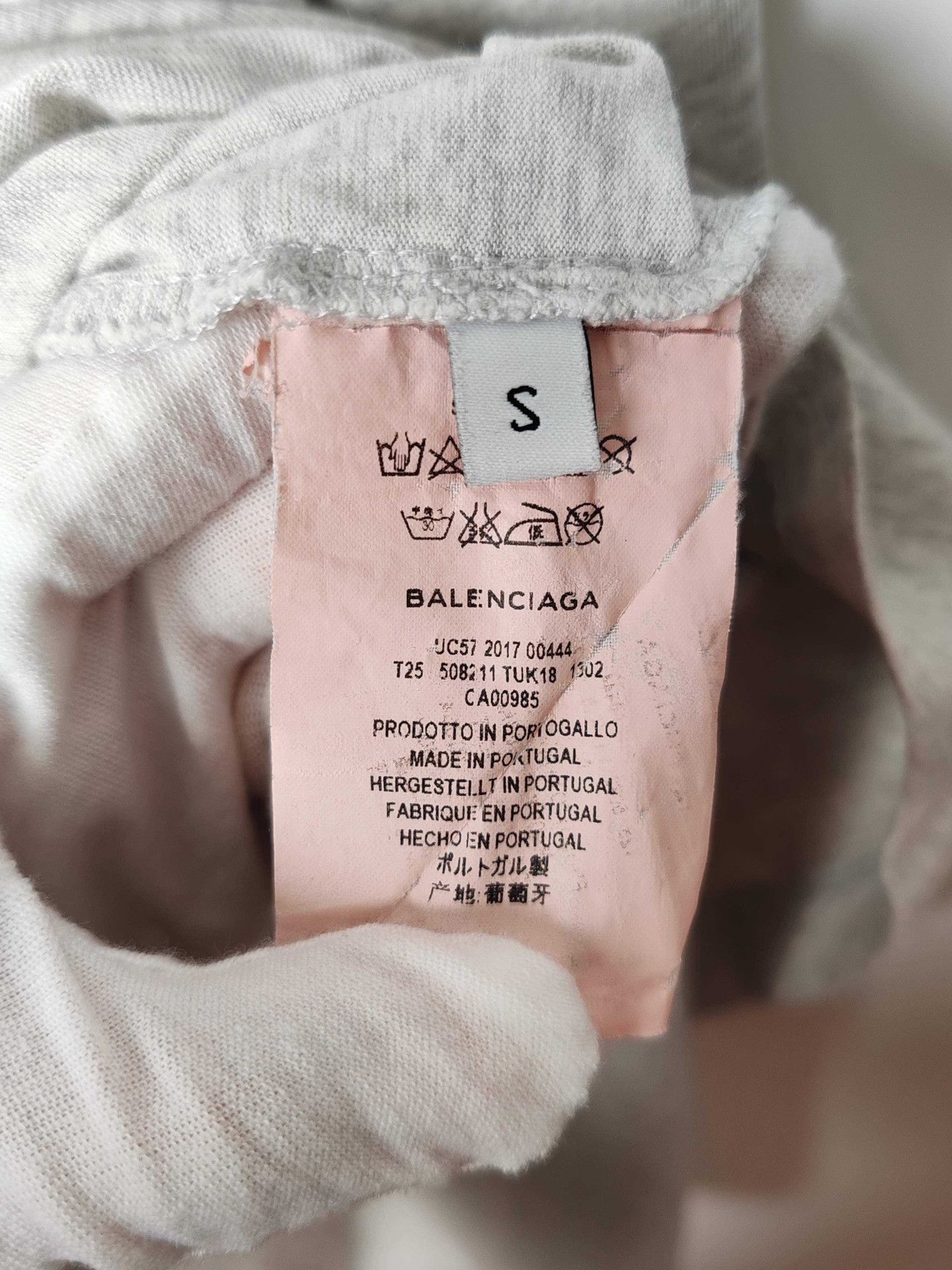 Balenciaga Balenciaga Logo Pocket Long Sleeve T-Shirt Size S Size US S / EU 44-46 / 1 - 6 Thumbnail