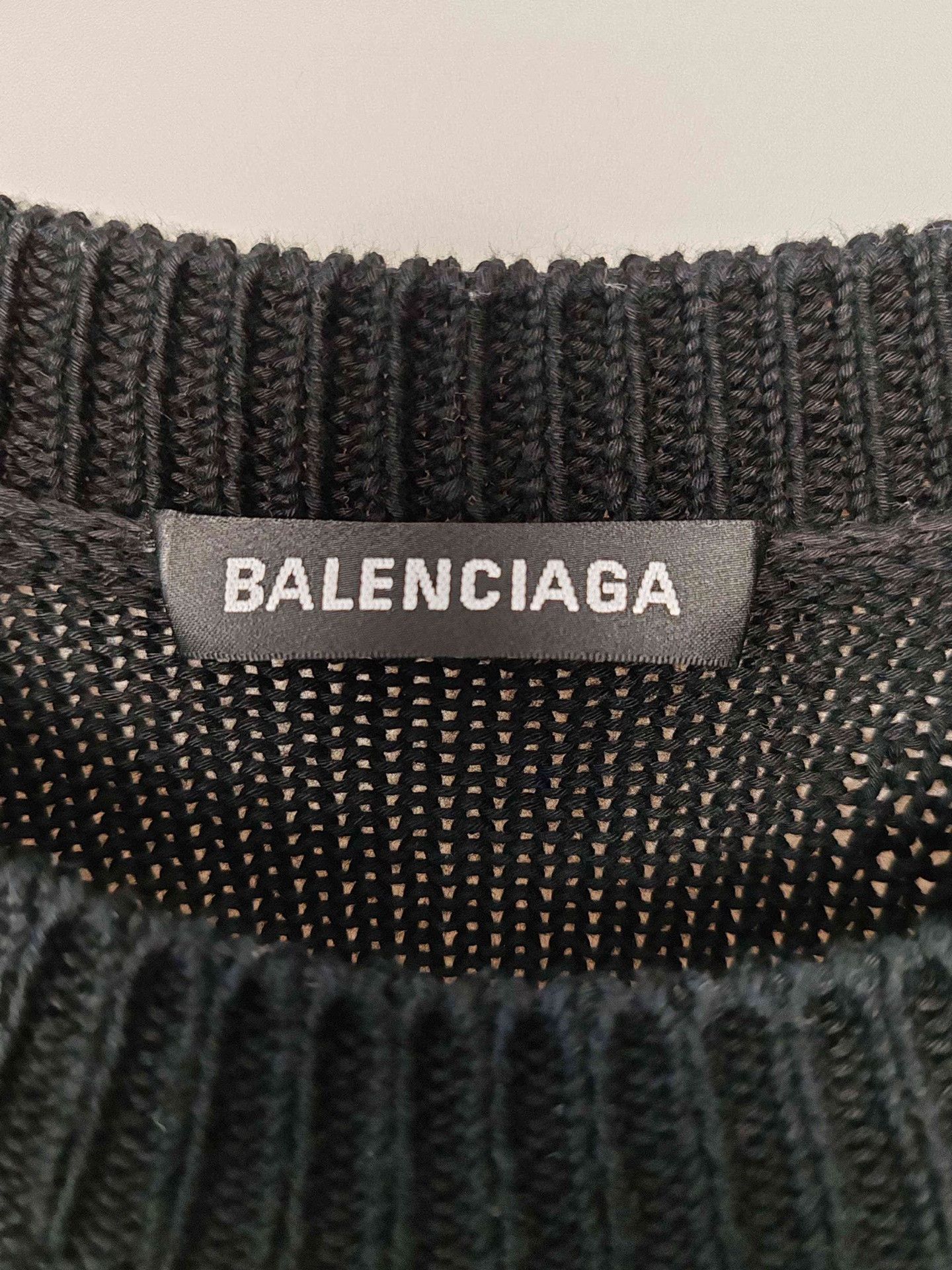 Balenciaga Balenciaga Embossed Monogram Sweater Size S Size US S / EU 44-46 / 1 - 4 Thumbnail