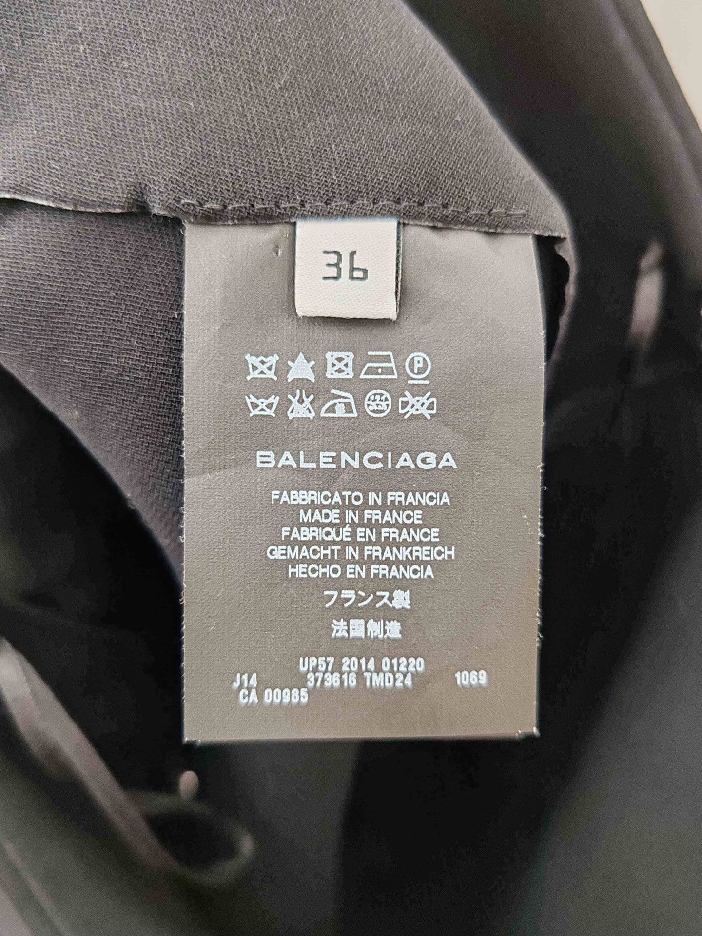 Balenciaga Balenciaga Asymmetric Mini Skirt Size 36 Size 26" / US 2 / IT 38 - 5 Thumbnail