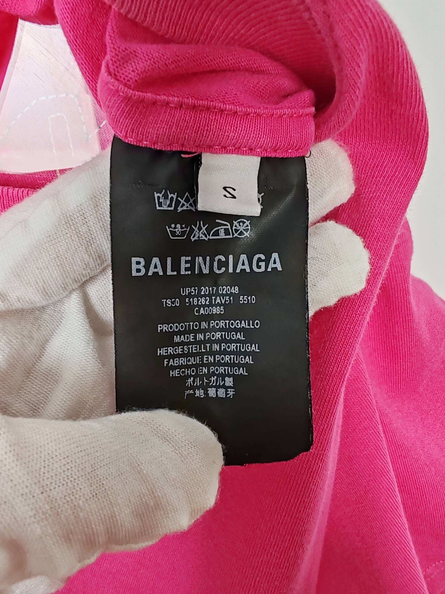 Balenciaga Balenciaga Logo Patch T-Shirt Size S Size US S / EU 44-46 / 1 - 6 Thumbnail