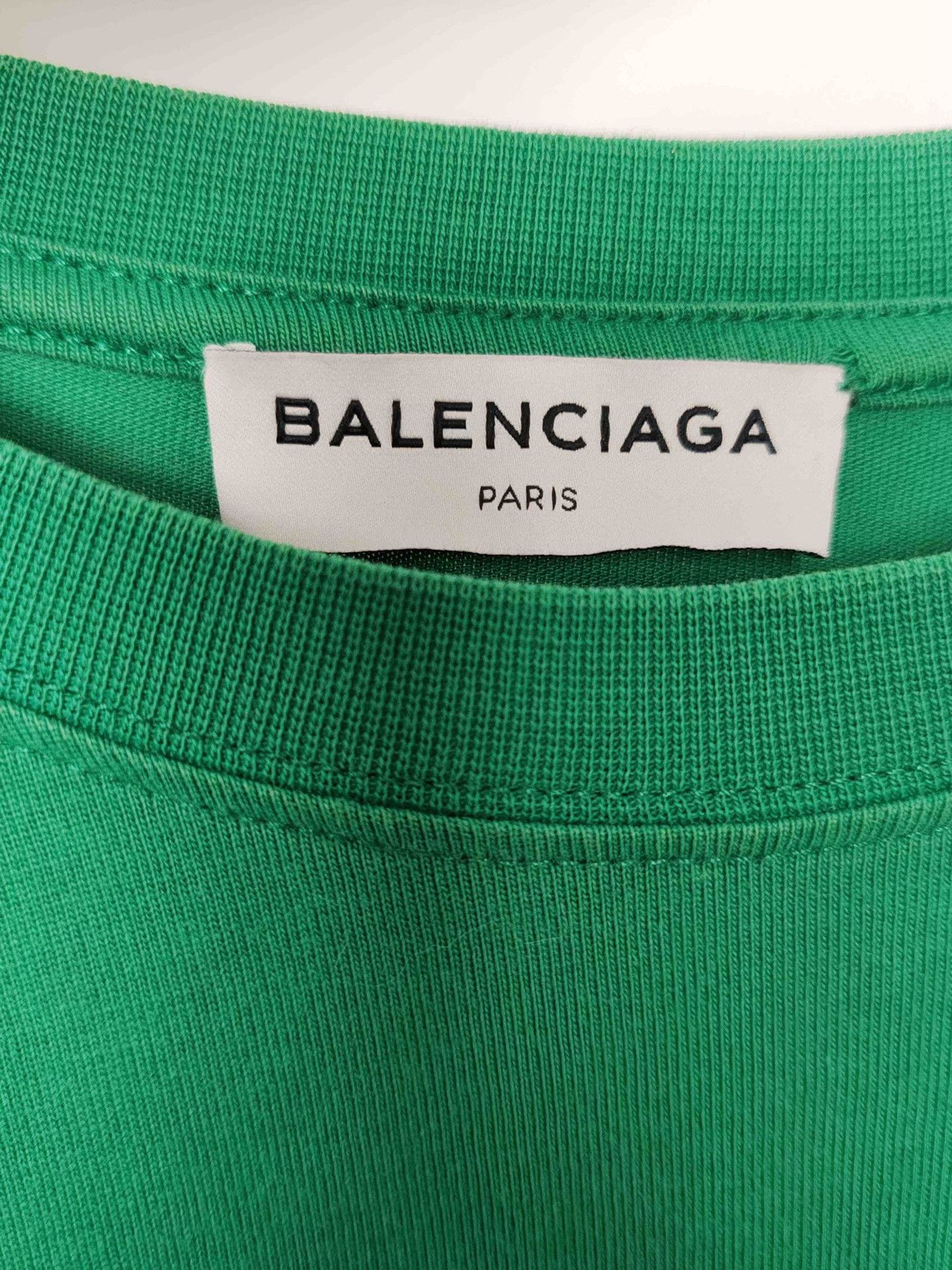 Balenciaga Balenciaga Logo Long Sleeve T-Shirt Size S Size US S / EU 44-46 / 1 - 4 Thumbnail