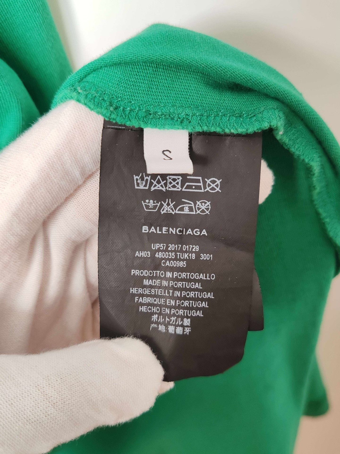 Balenciaga Balenciaga Logo Long Sleeve T-Shirt Size S Size US S / EU 44-46 / 1 - 6 Thumbnail