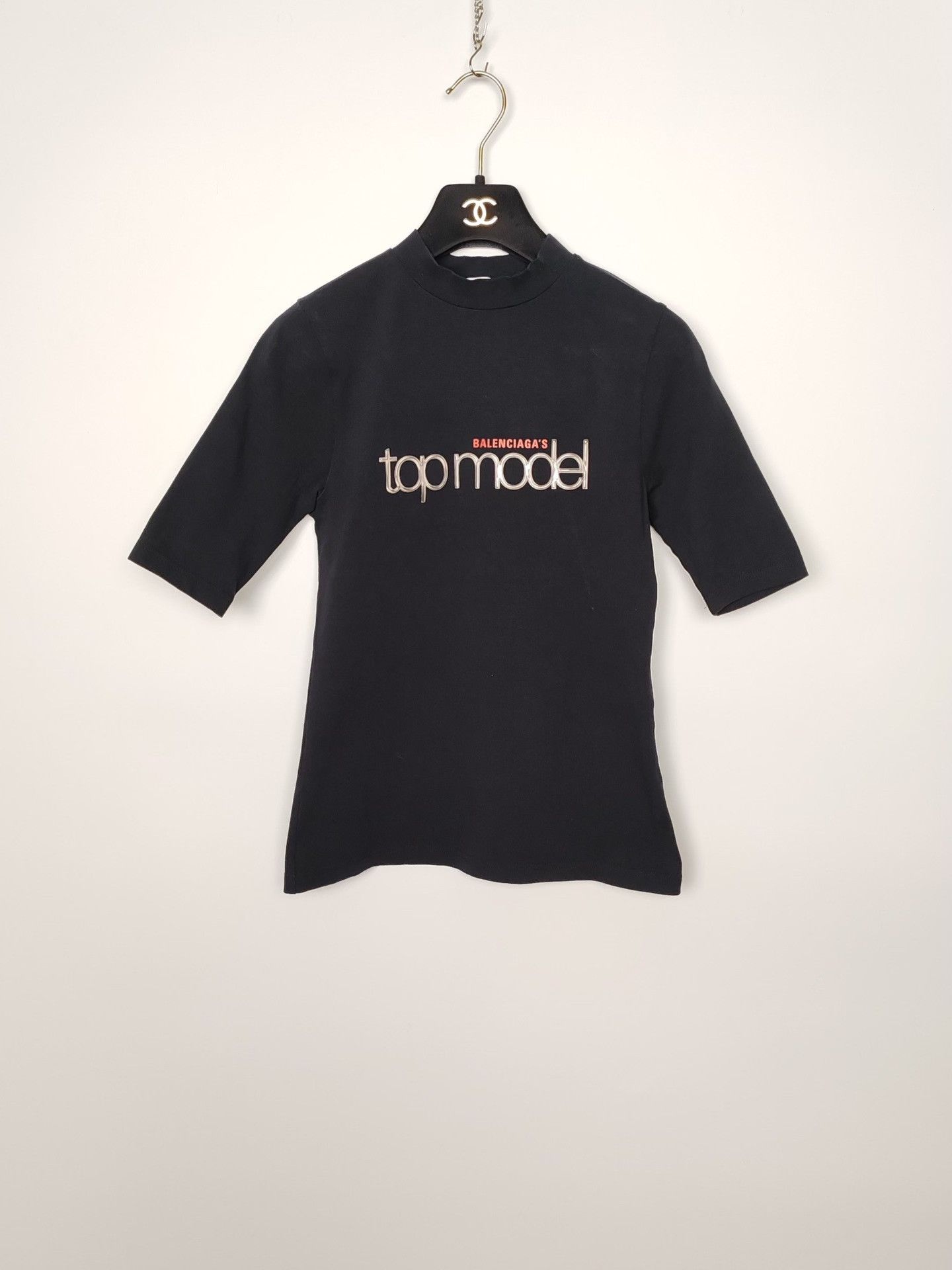Balenciaga Balenciaga Top Model Short Sleeve T-Shirt Size S Size S / US 4 / IT 40 - 2 Thumbnail