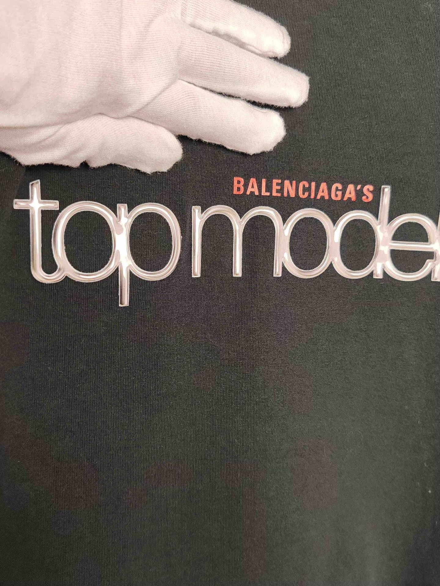 Balenciaga Balenciaga Top Model Short Sleeve T-Shirt Size S Size S / US 4 / IT 40 - 5 Thumbnail
