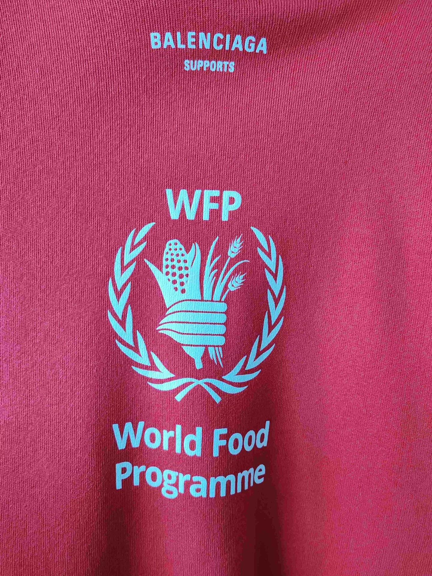 Balenciaga Balenciaga WFP Graphic Hoodie Size XS Size US XS / EU 42 / 0 - 5 Thumbnail