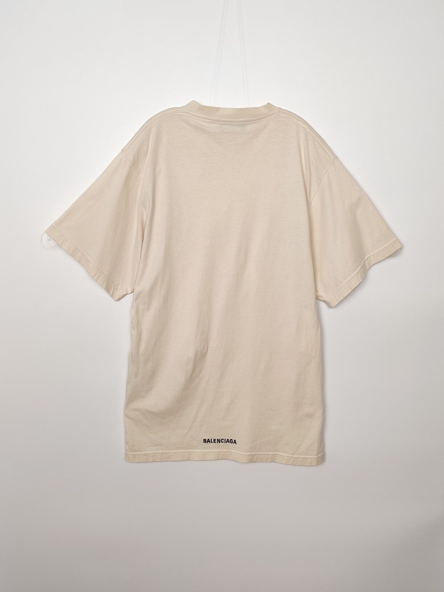 Balenciaga Balenciaga Embroidered Logo T-Shirt Size L Size US S / EU 44-46 / 1 - 3 Thumbnail