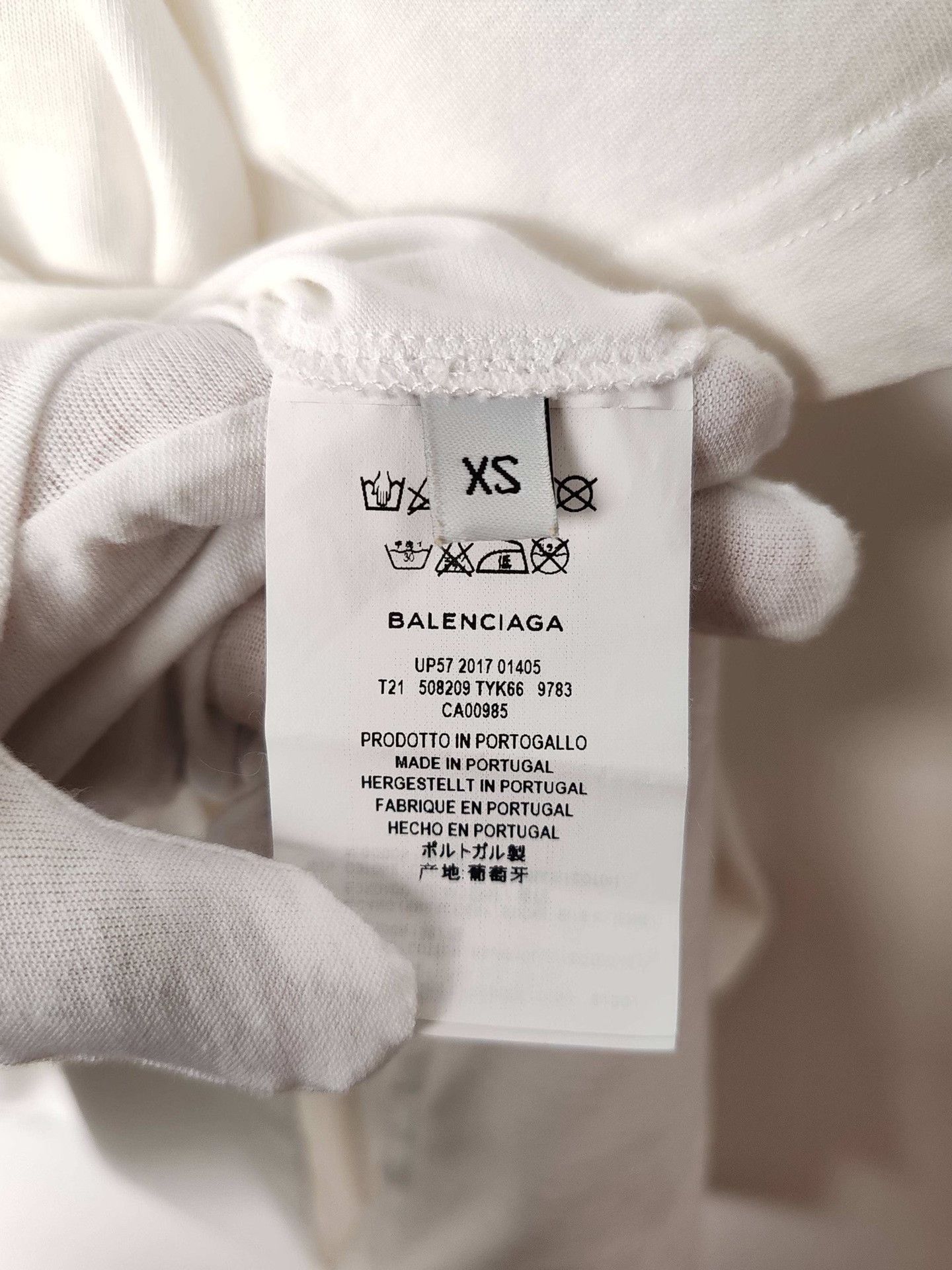 Balenciaga Balenciaga Speedhunter Logo Short Sleeve T-Shirt Size XS Size US XS / EU 42 / 0 - 6 Thumbnail