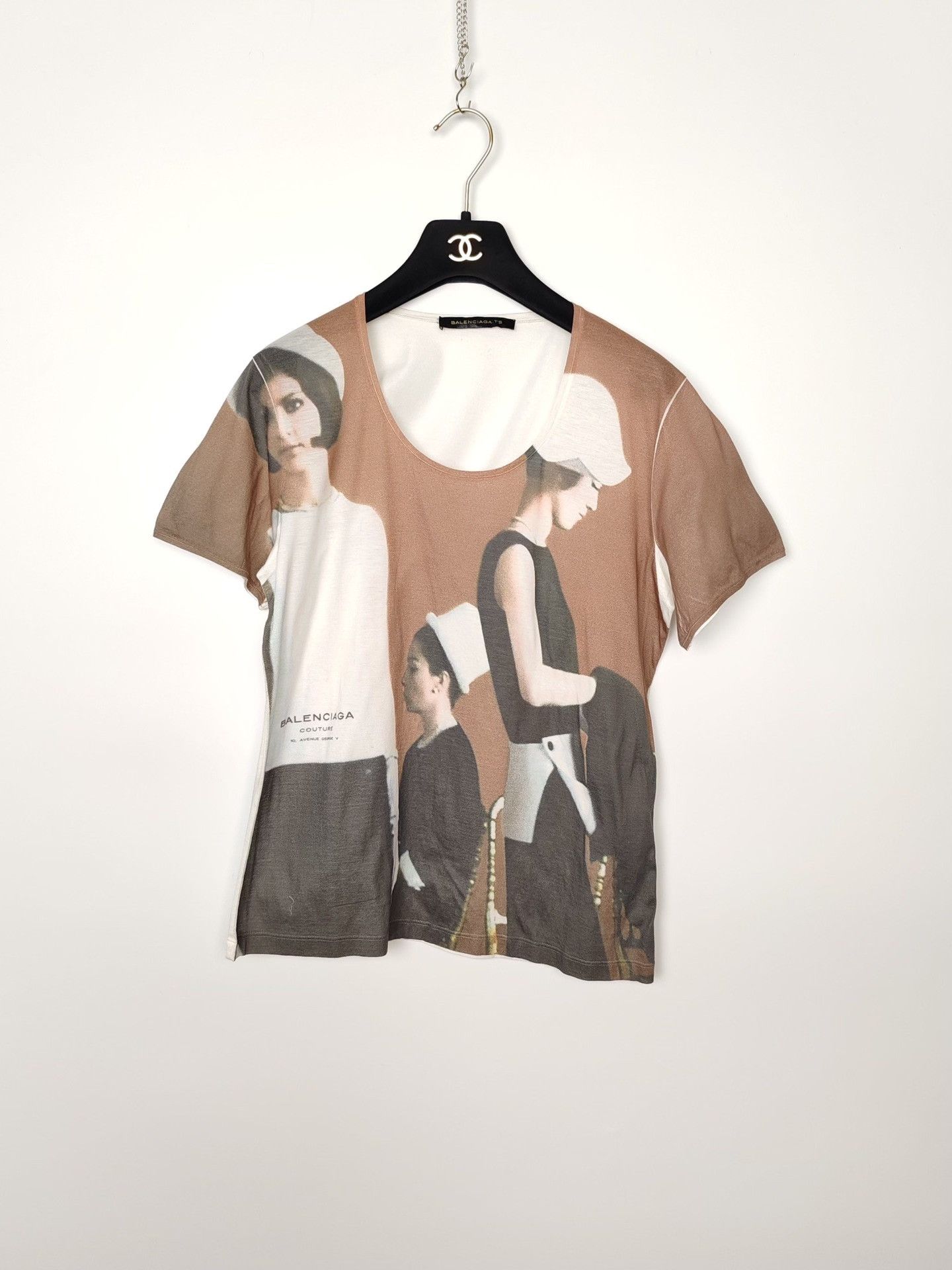 Balenciaga Balenciaga Graphic Print T-Shirt Size 38 Size S / US 4 / IT 40 - 2 Thumbnail