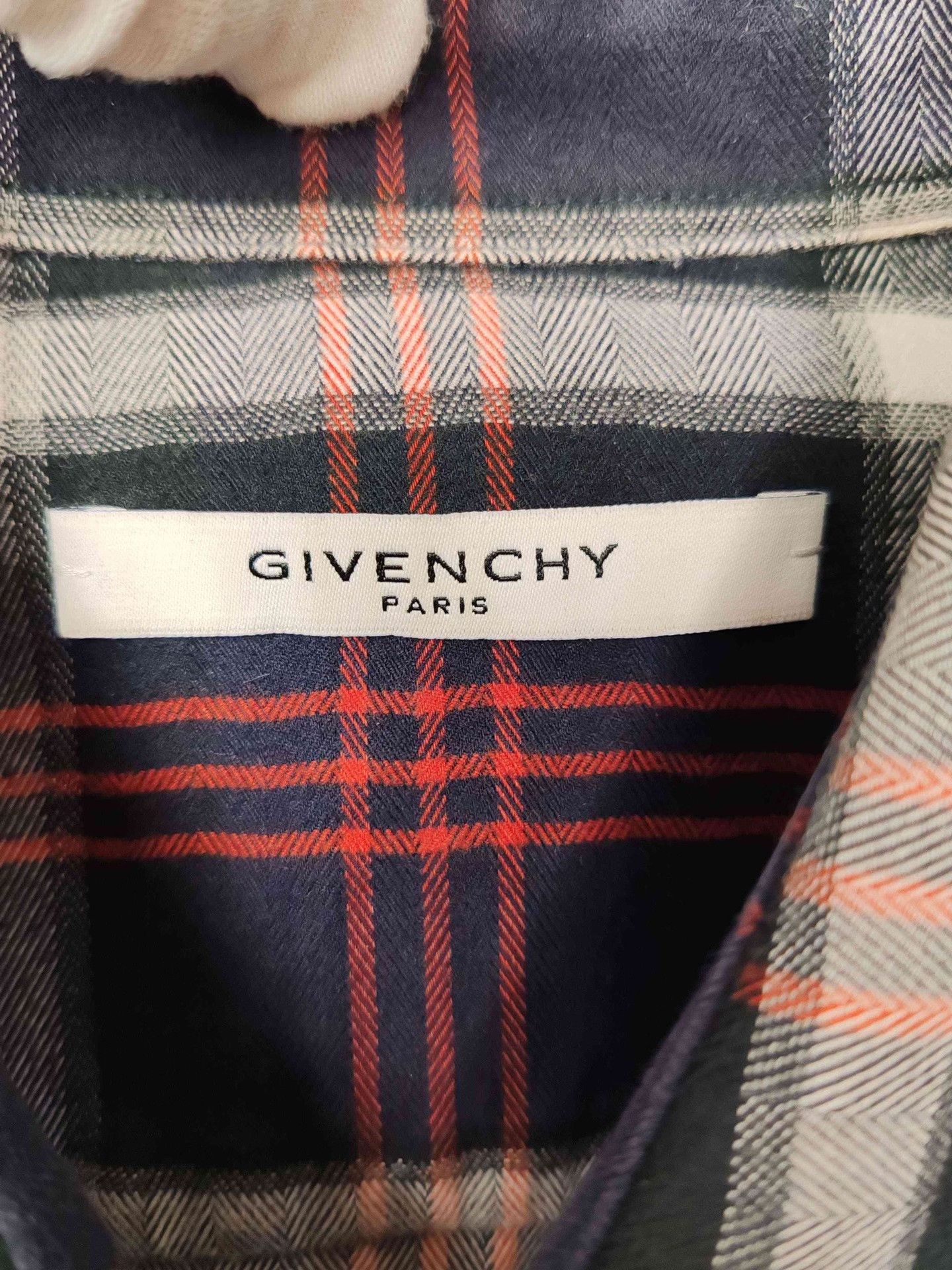 Givenchy Givenchy Plaid Flannel Shirt Size L Size US L / EU 52-54 / 3 - 4 Thumbnail