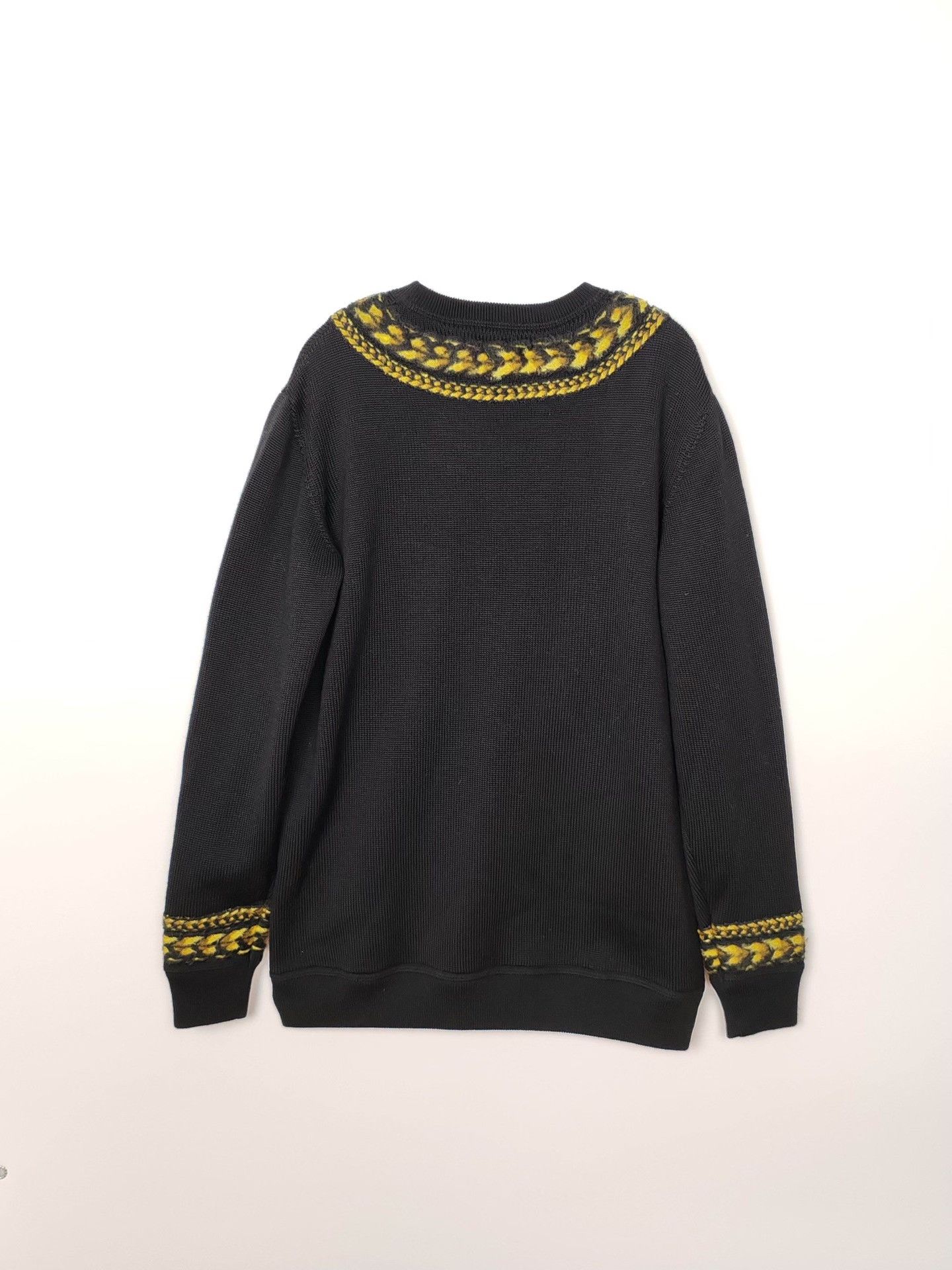 Givenchy Givenchy Wheat Pattern Knit Sweater Size S Size US S / EU 44-46 / 1 - 3 Thumbnail