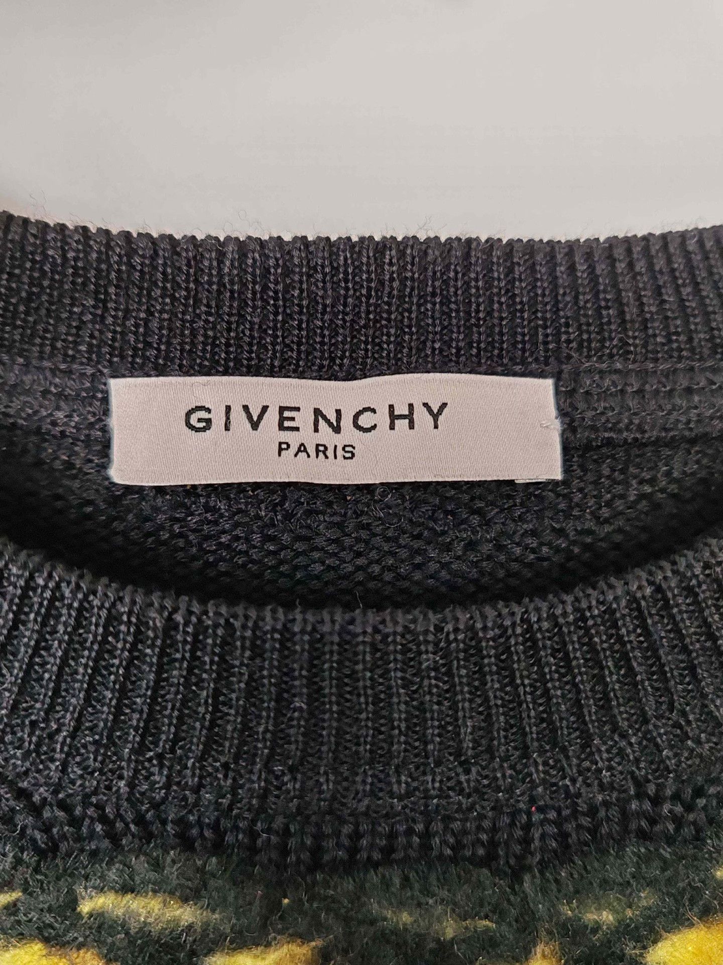 Givenchy Givenchy Wheat Pattern Knit Sweater Size S Size US S / EU 44-46 / 1 - 4 Thumbnail
