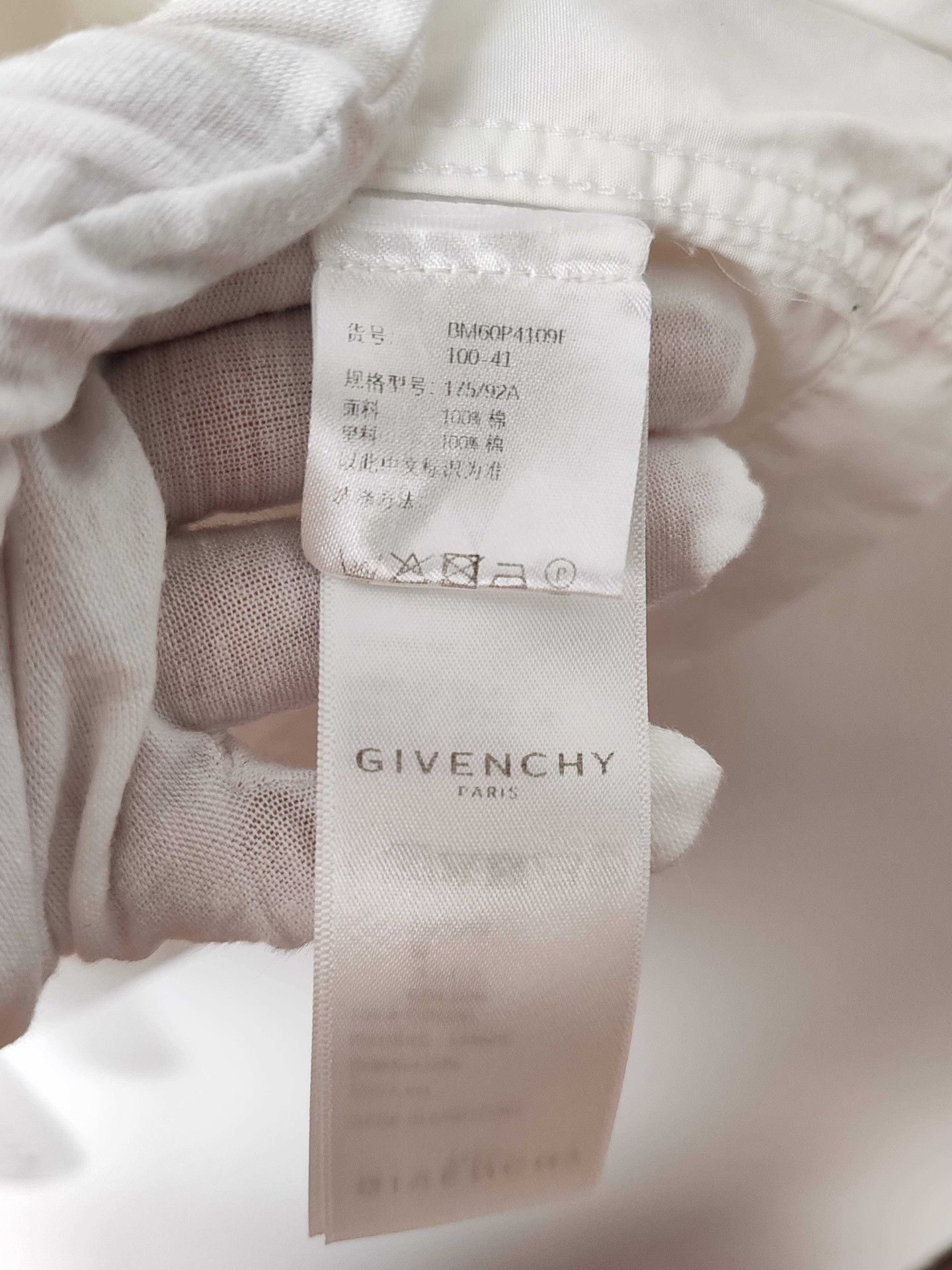 Givenchy Givenchy Zip Front Shirt Size L Size US L / EU 52-54 / 3 - 7 Thumbnail