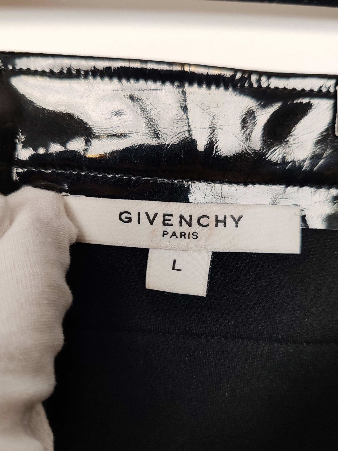 Givenchy Givenchy Leather Trim Pants Size L Size 30" / US 8 / IT 44 - 4 Thumbnail