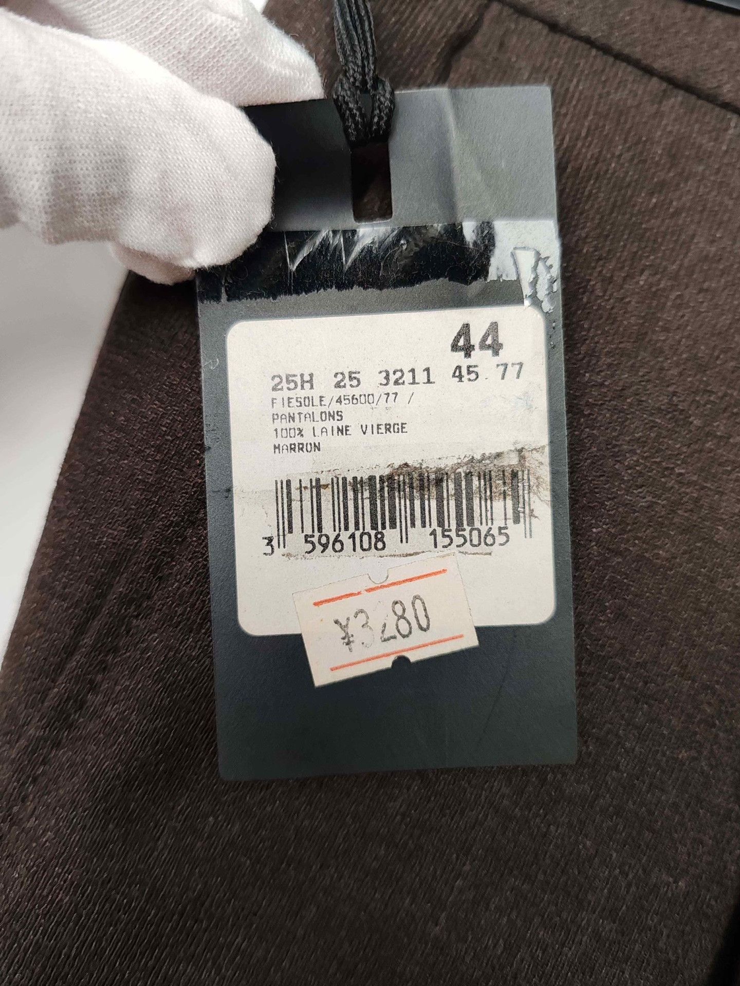 Givenchy Givenchy Brown Wool Formal Trousers Size 28 Size 34R - 5 Thumbnail