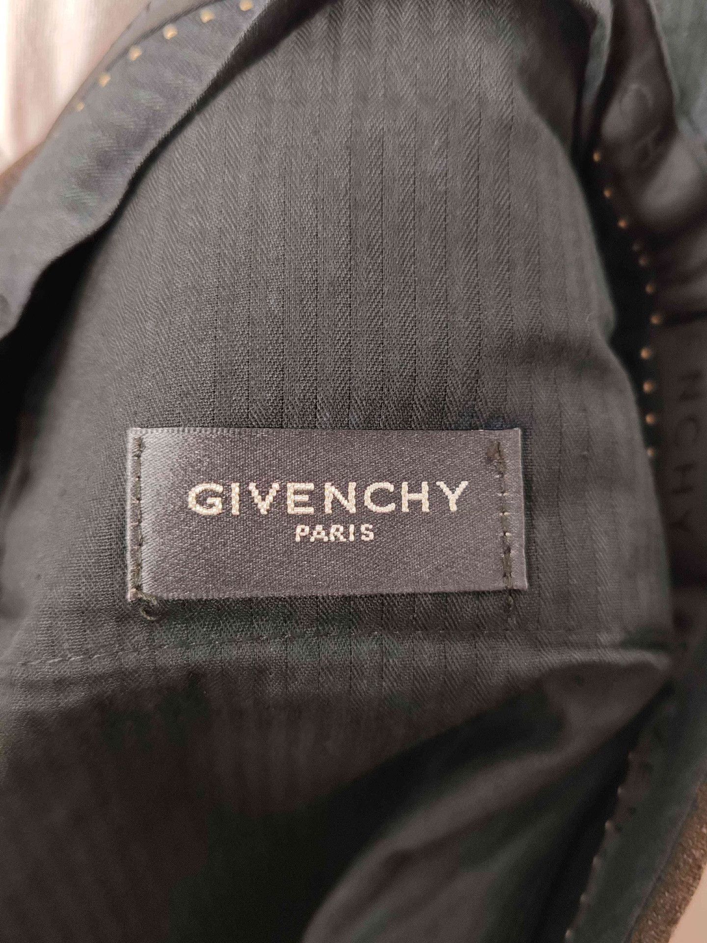 Givenchy Givenchy Brown Wool Formal Trousers Size 28 Size 34R - 4 Thumbnail