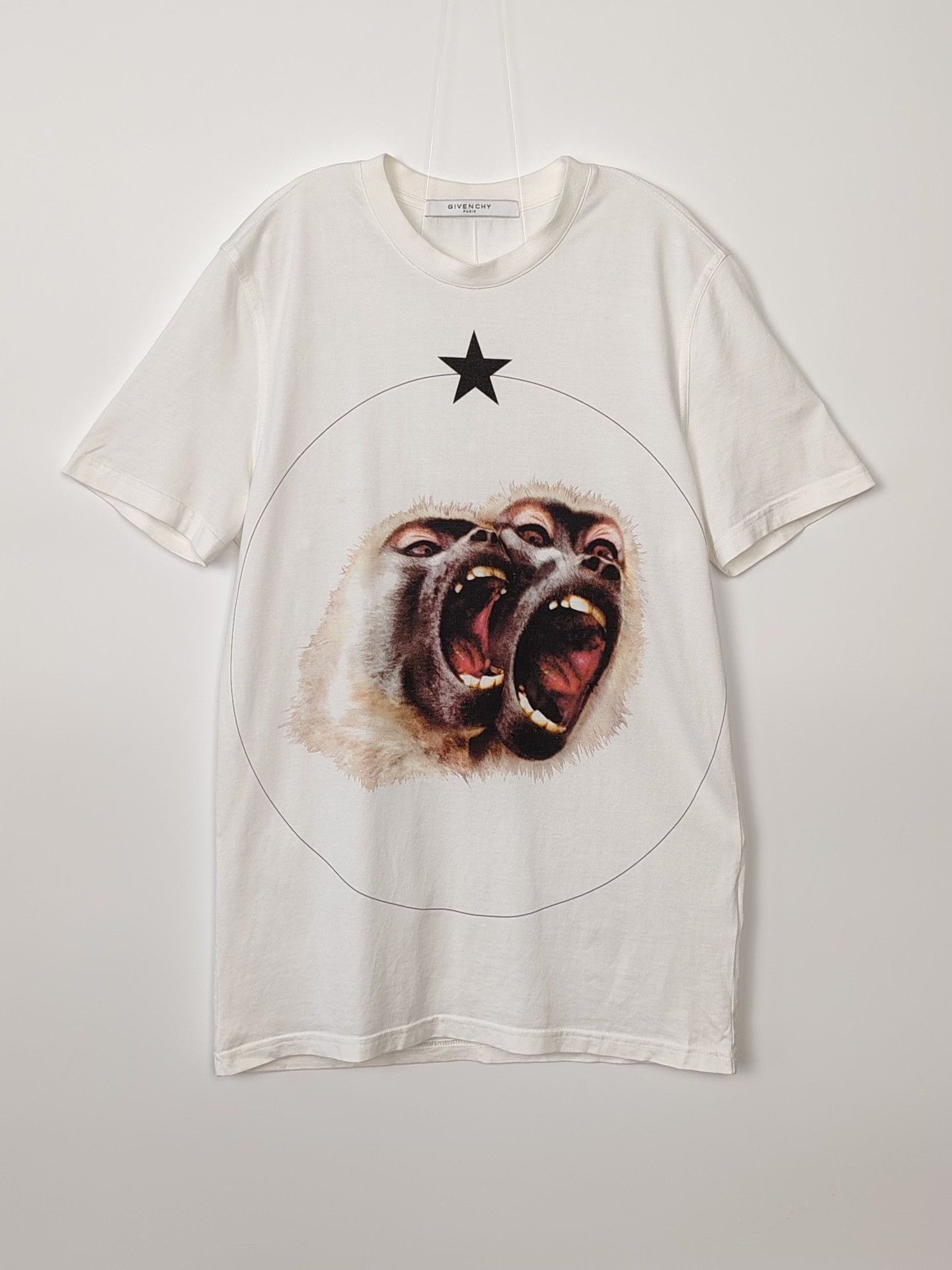 Givenchy Givenchy Monkey Print T-Shirt Size XS Size US XS / EU 42 / 0 - 2 Thumbnail