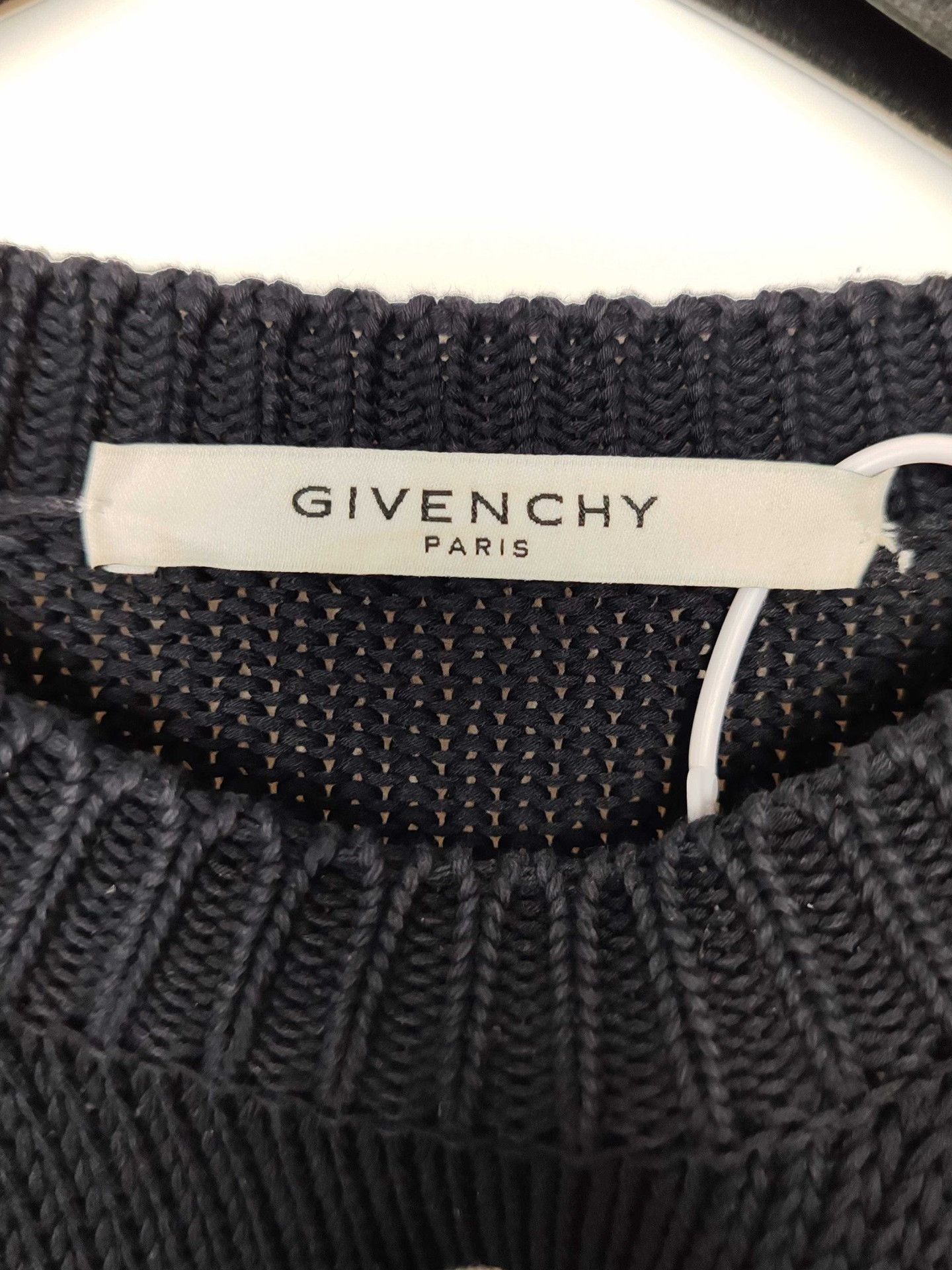 Givenchy Givenchy Logo Knit Sweater Black Size XS Size US XS / EU 42 / 0 - 4 Thumbnail